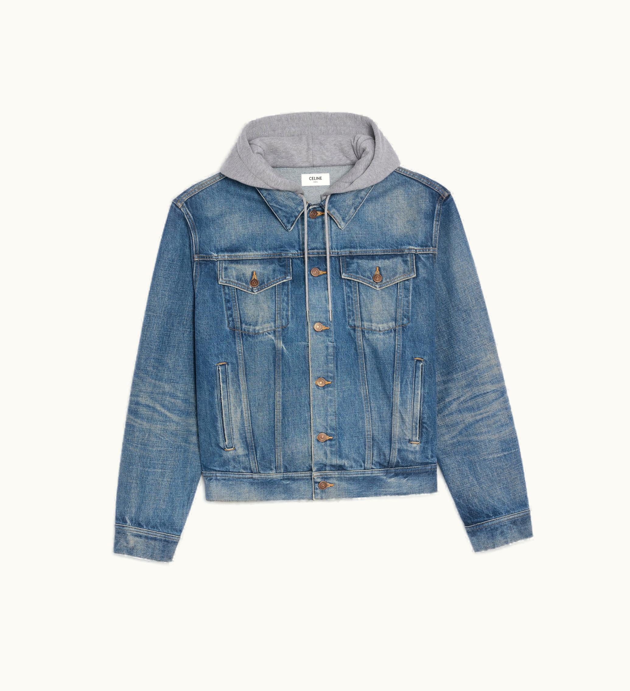Celine Celine Trucker Jacket In Union Wash Denim - Union Wash
