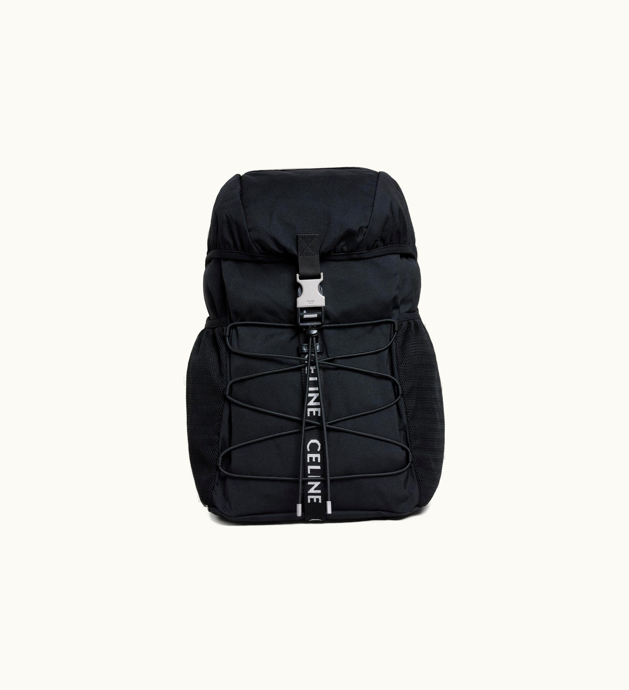Celine Celine Medium Backpack Trekking In Nylon - Black