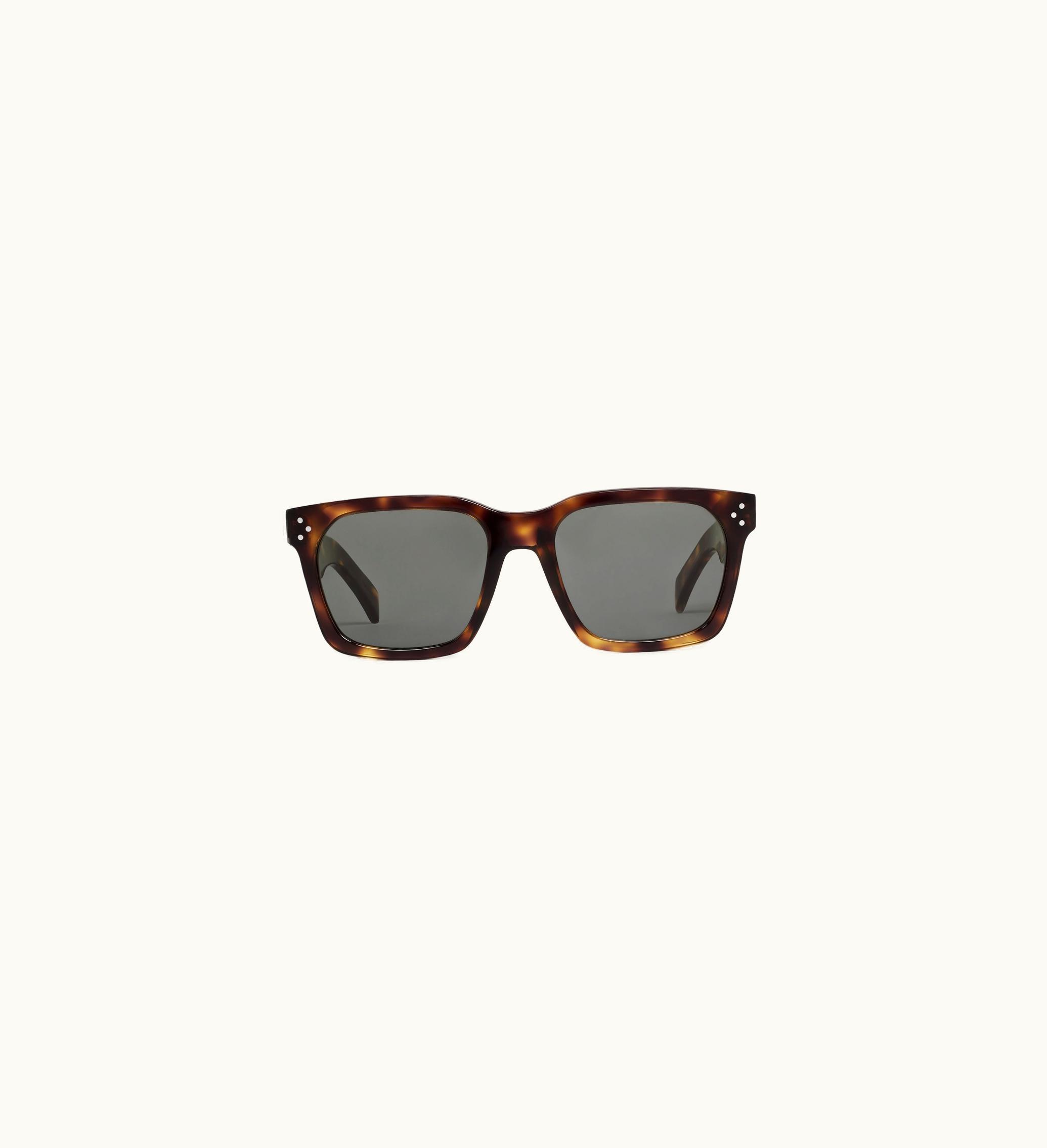 Celine Celine Black Frame 45 Sunglasses In Acetate - Caramel Havana