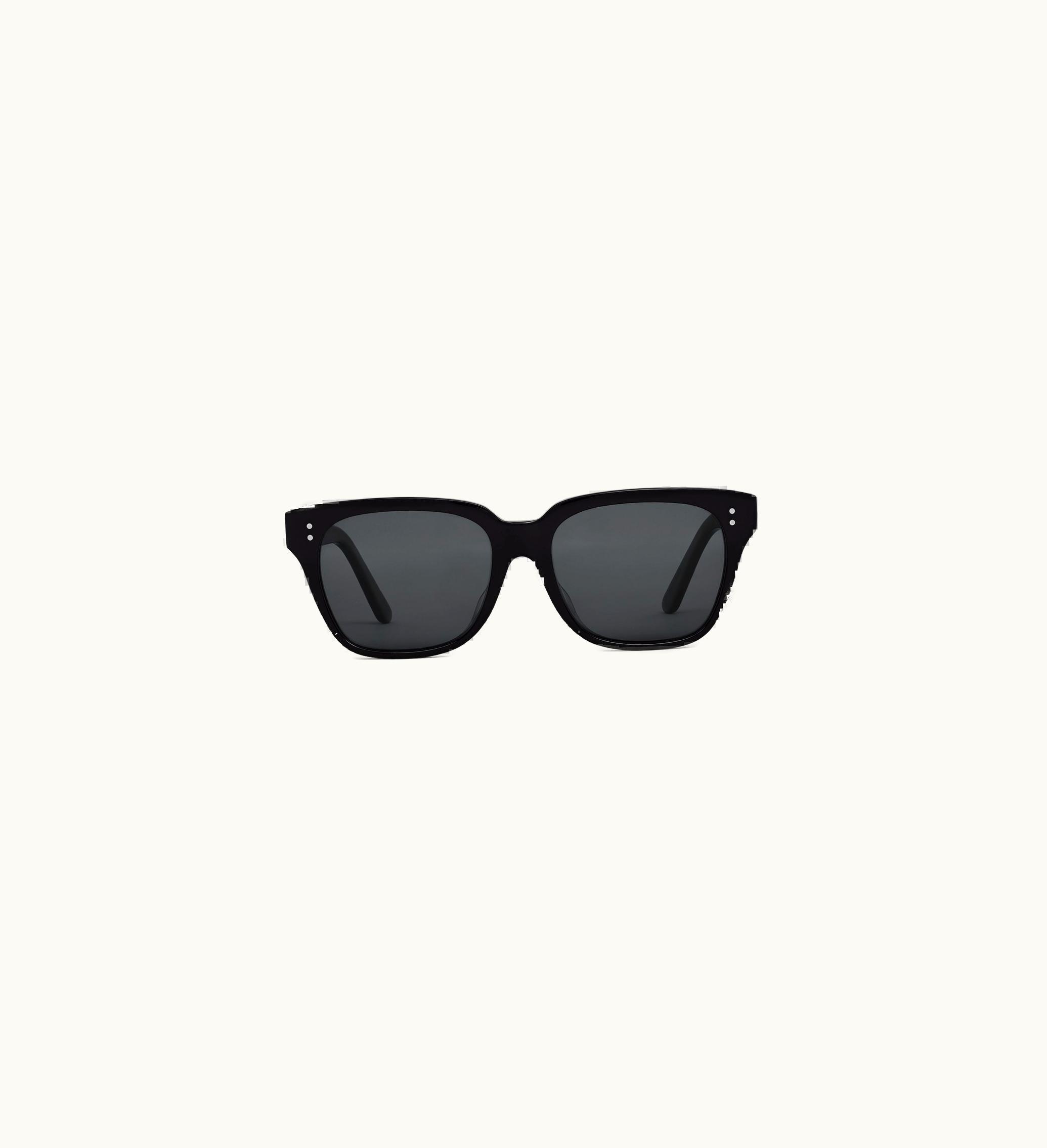 Celine Celine Black Frame 04 Sunglasses In Acetate With Polarized Lenses - Black