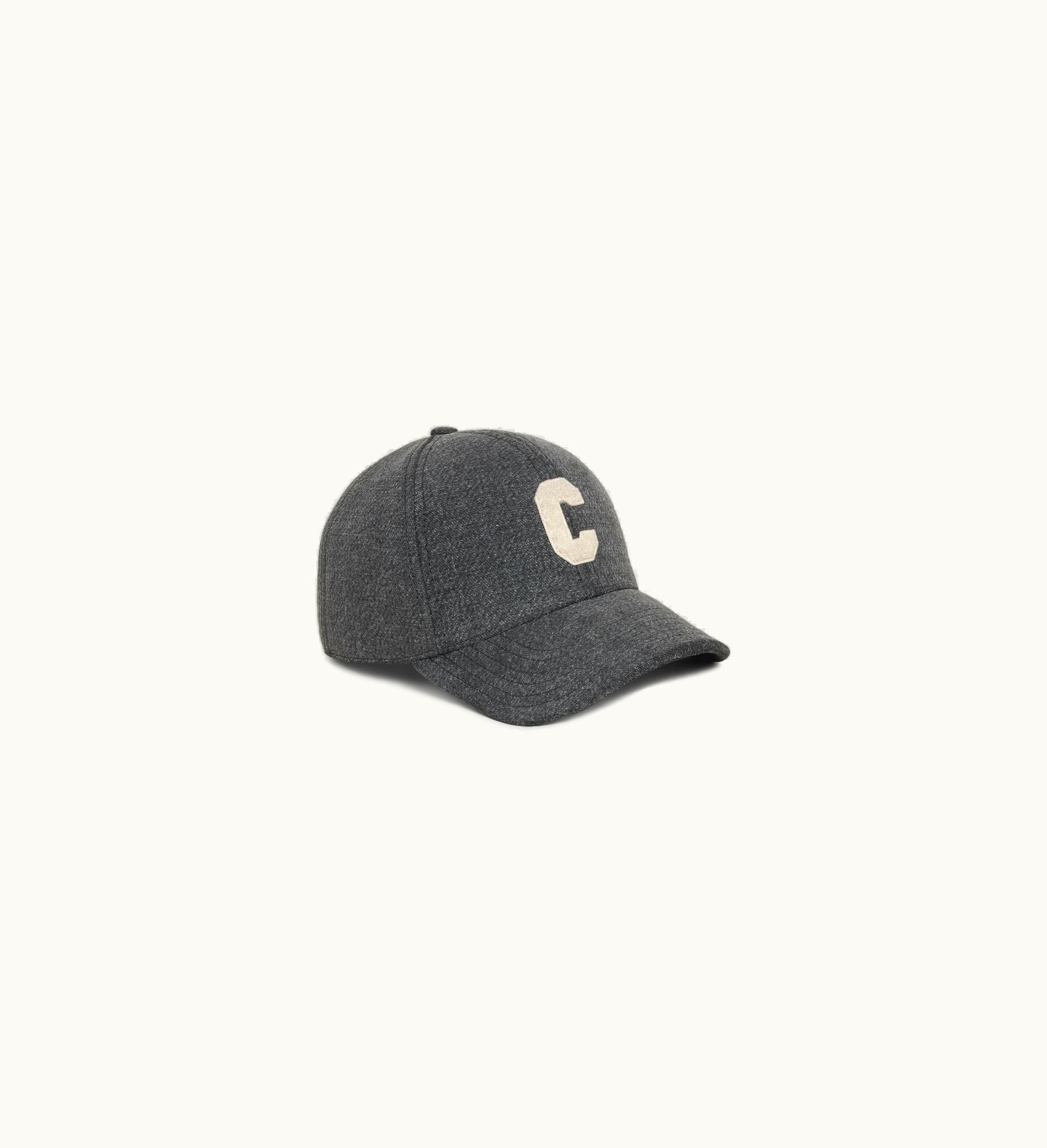 Celine Celine Initial Cap In Vintage Black Denim - Vintage Black