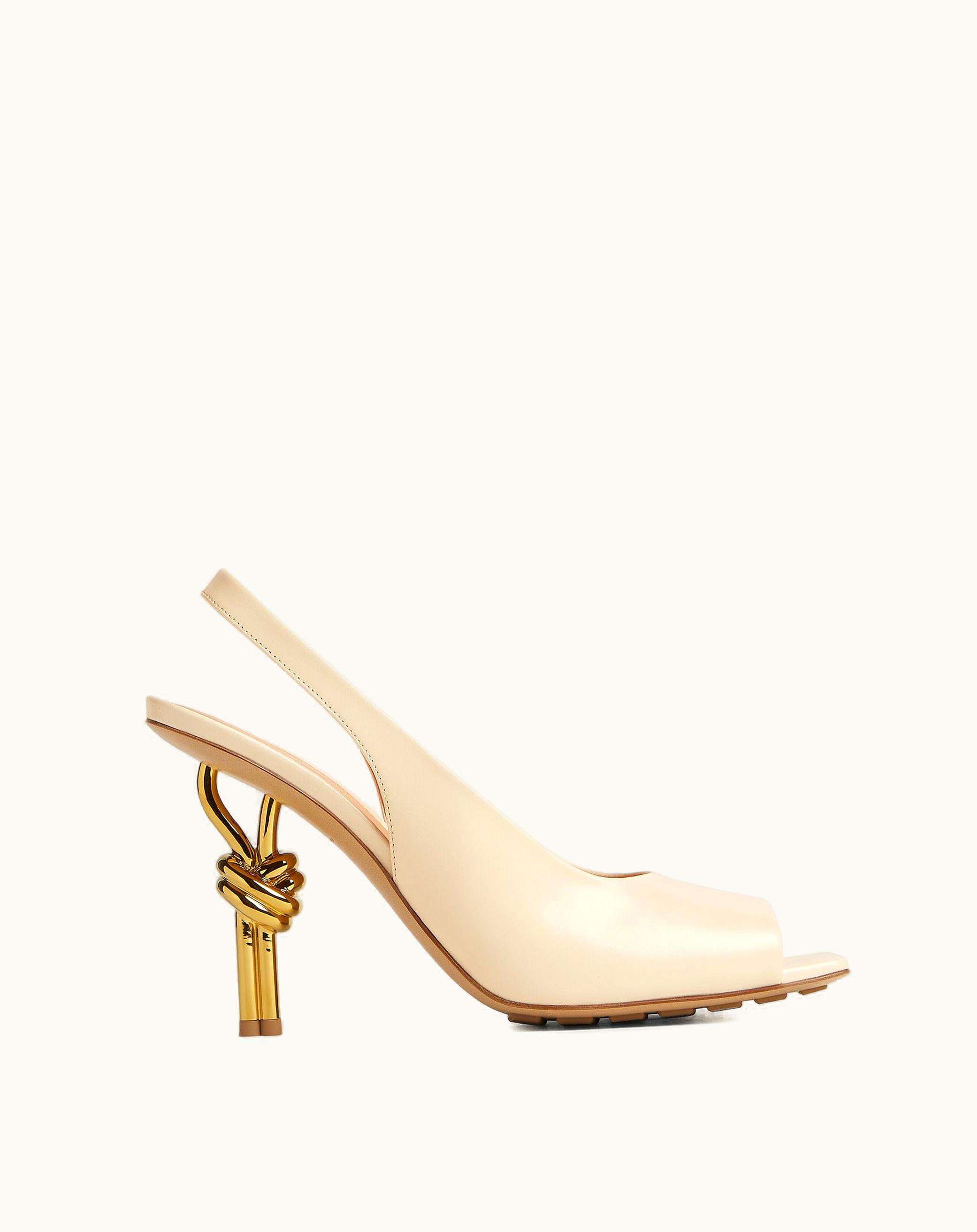 Bottega Veneta Bottega Veneta Women's Knot Sandal In Sea Salt