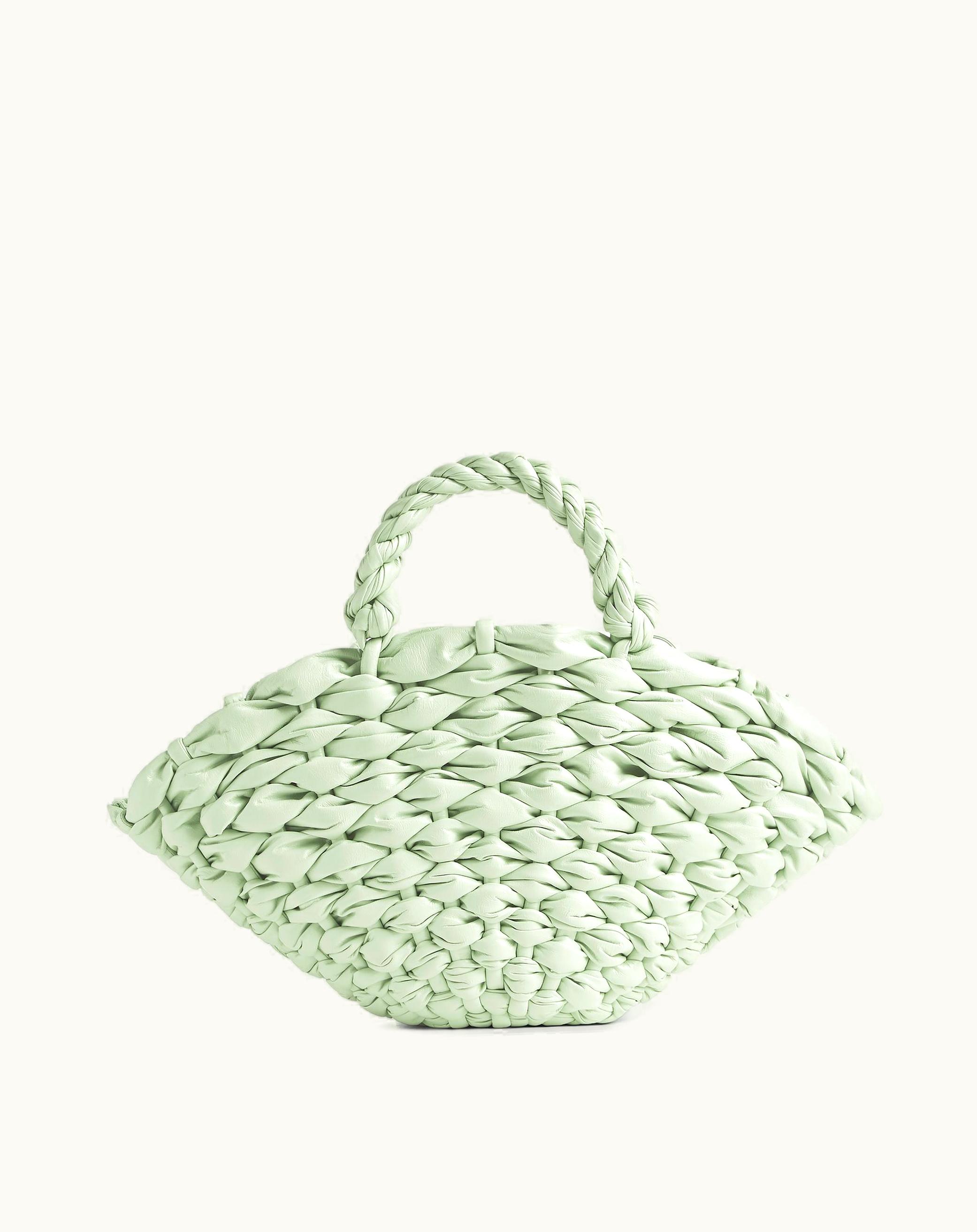 Bottega Veneta Bottega Veneta Women's Small Clam In Fresh Mint