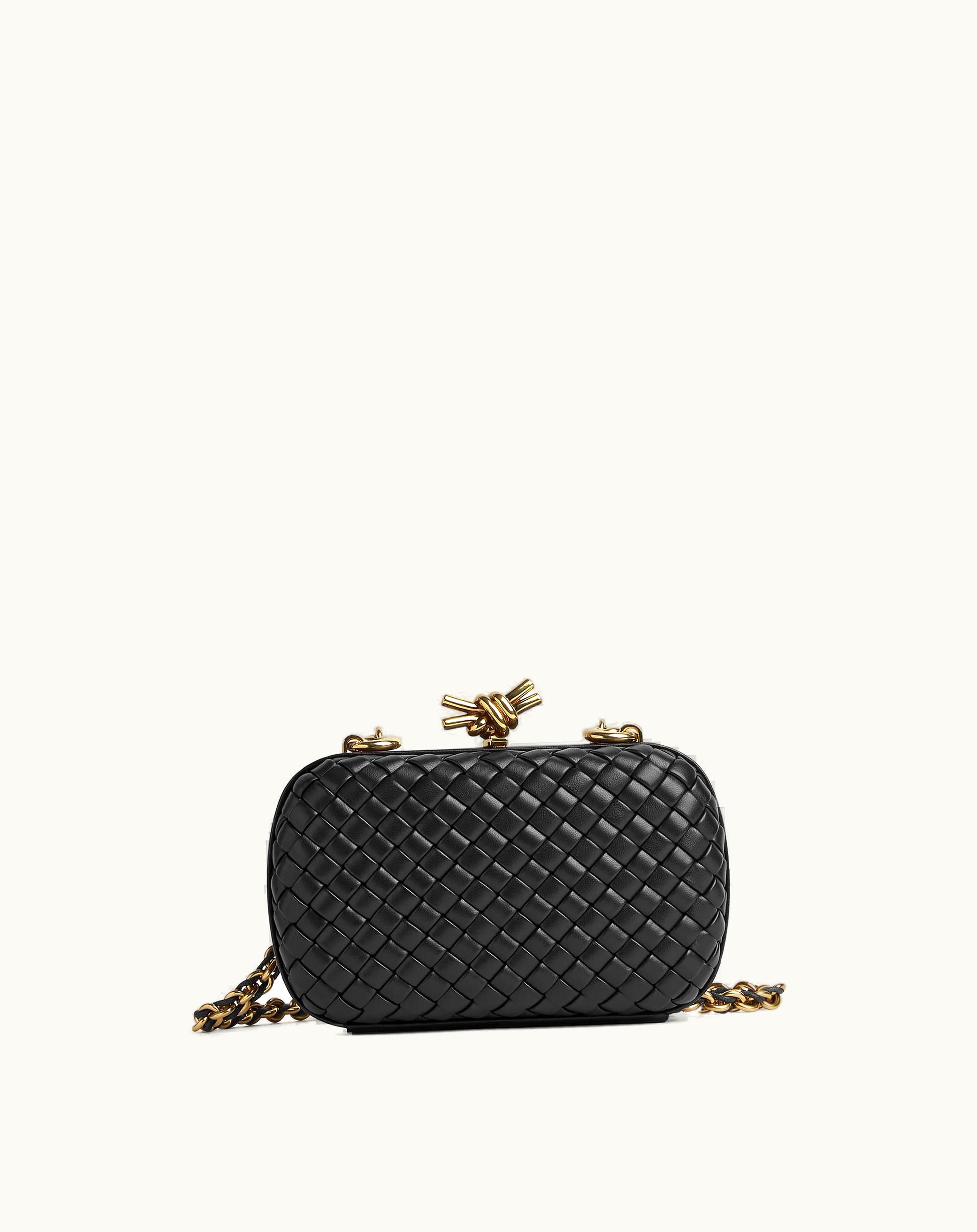 Bottega Veneta Bottega Veneta Women's Knot With Chain In Black