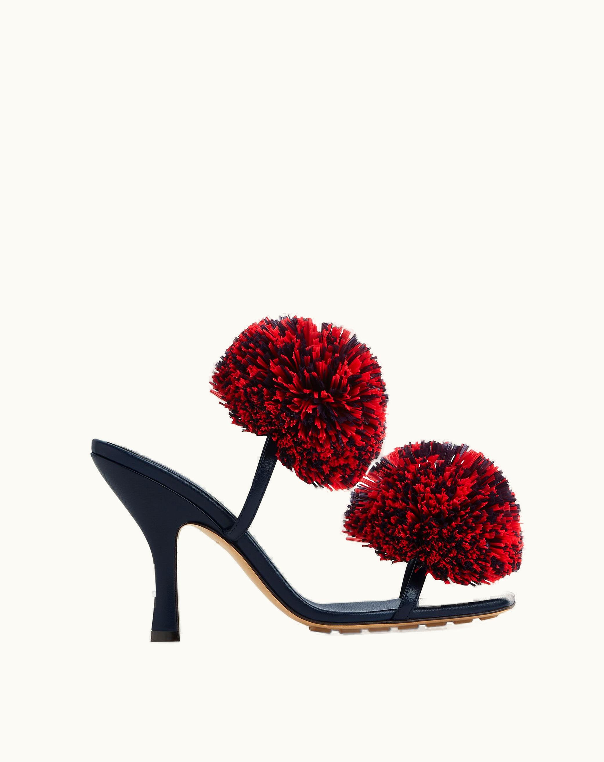 Bottega Veneta Bottega Veneta Women's Adam Mule In Dark Navy / Dark Navy / Vernis