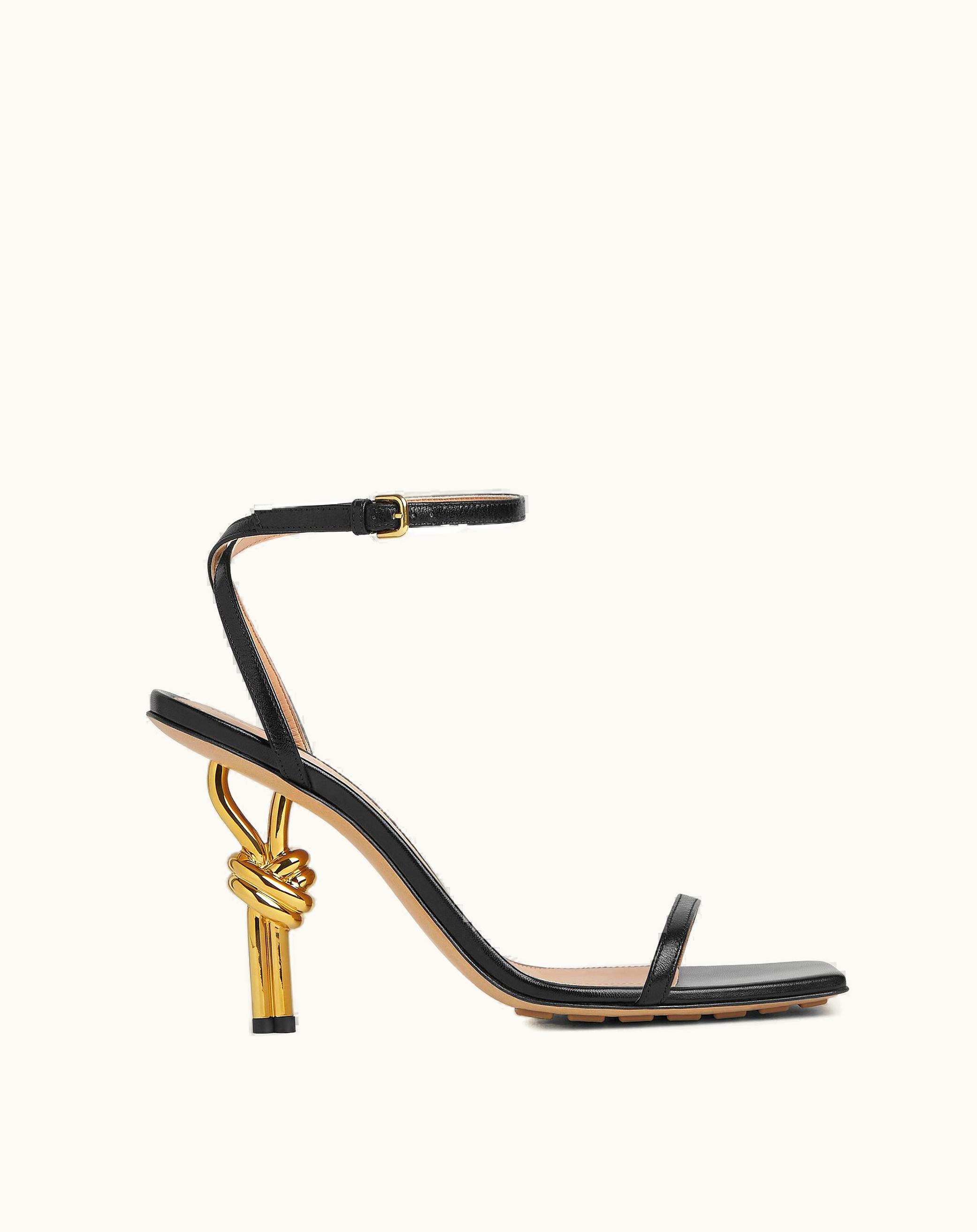 Bottega Veneta Bottega Veneta Women's Knot Sandal In Black Black