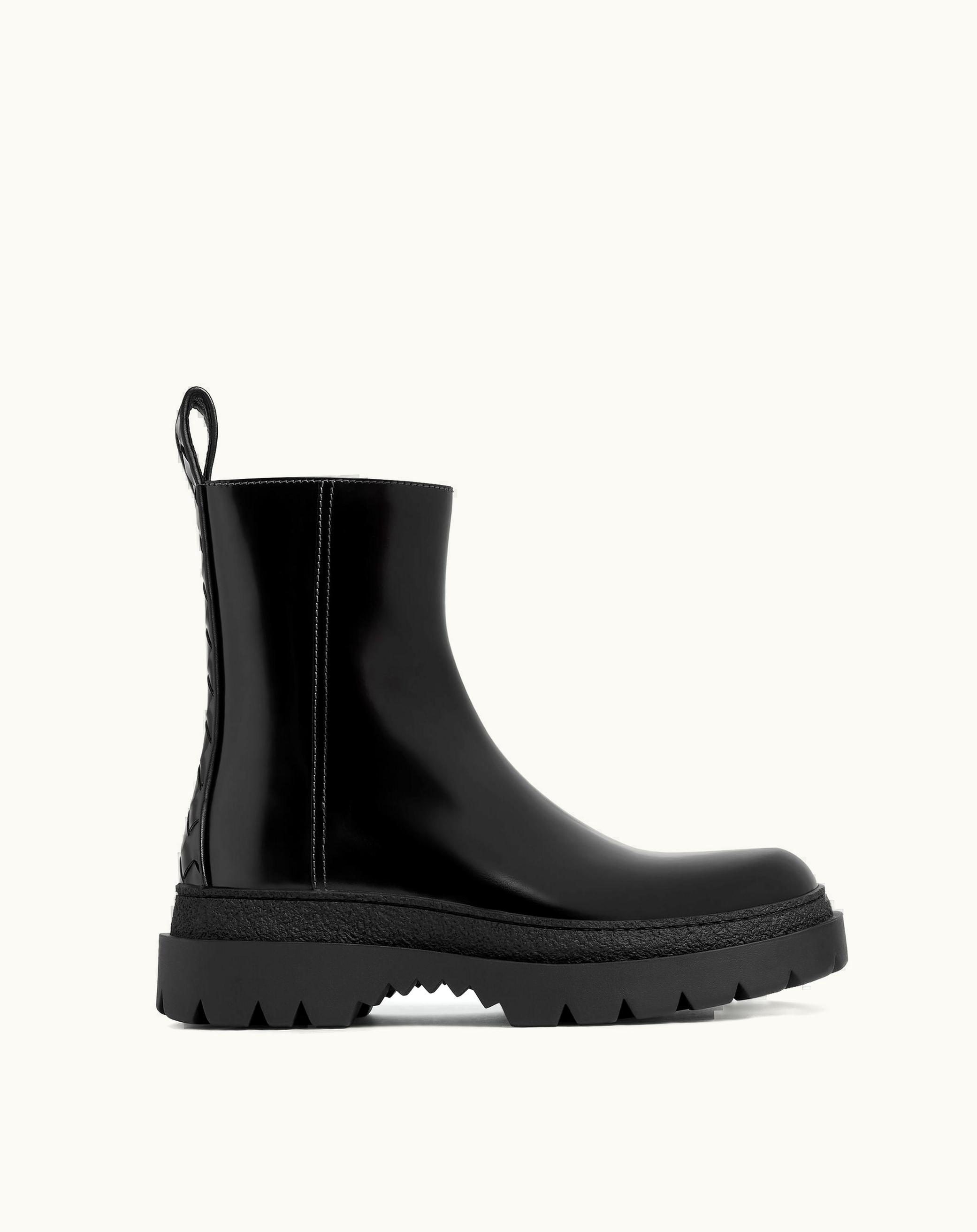 Bottega Veneta Bottega Veneta Men's Highway Ankle Boot In Black