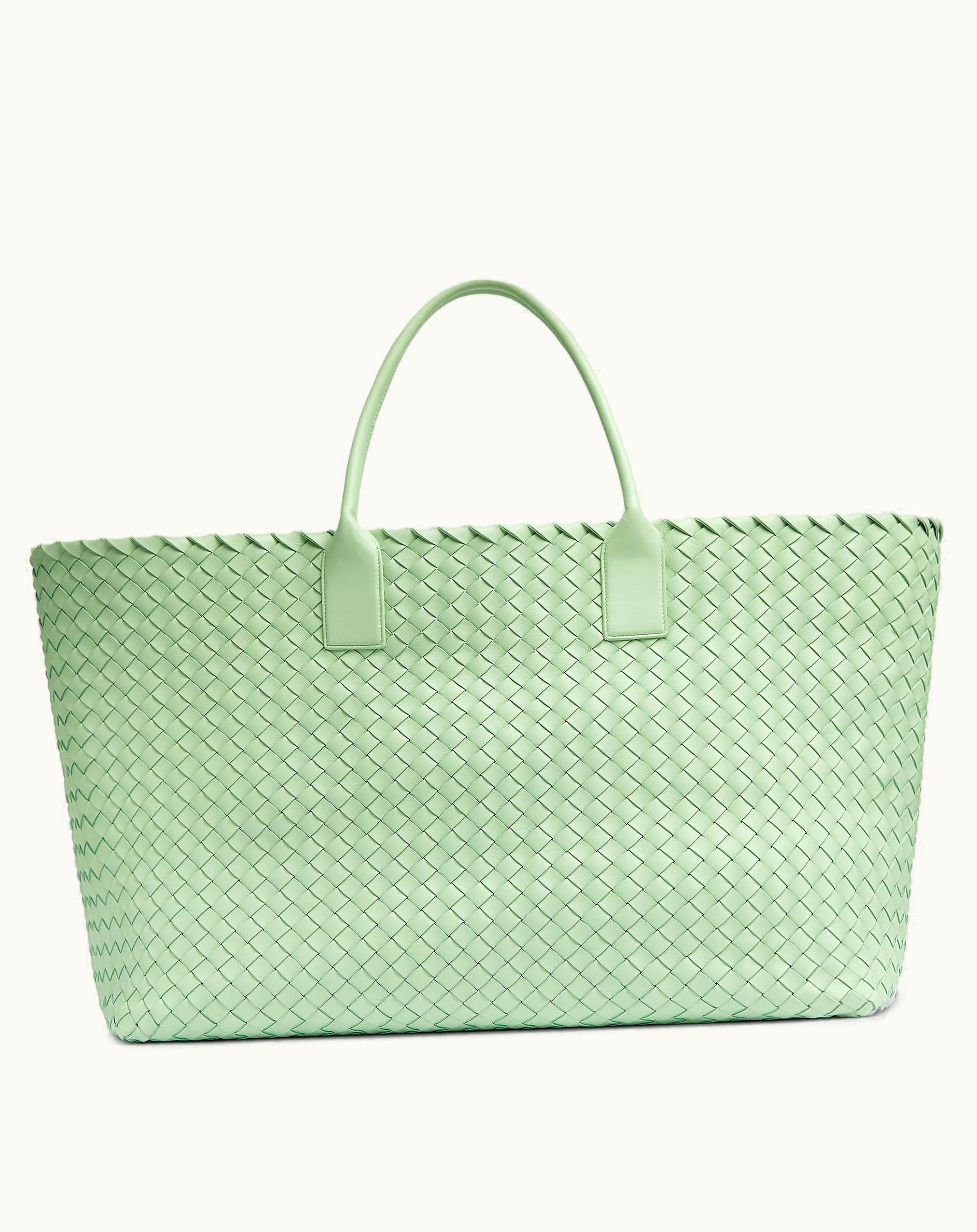 Bottega Veneta Bottega Veneta Men's Maxi Cabat In Fresh Mint