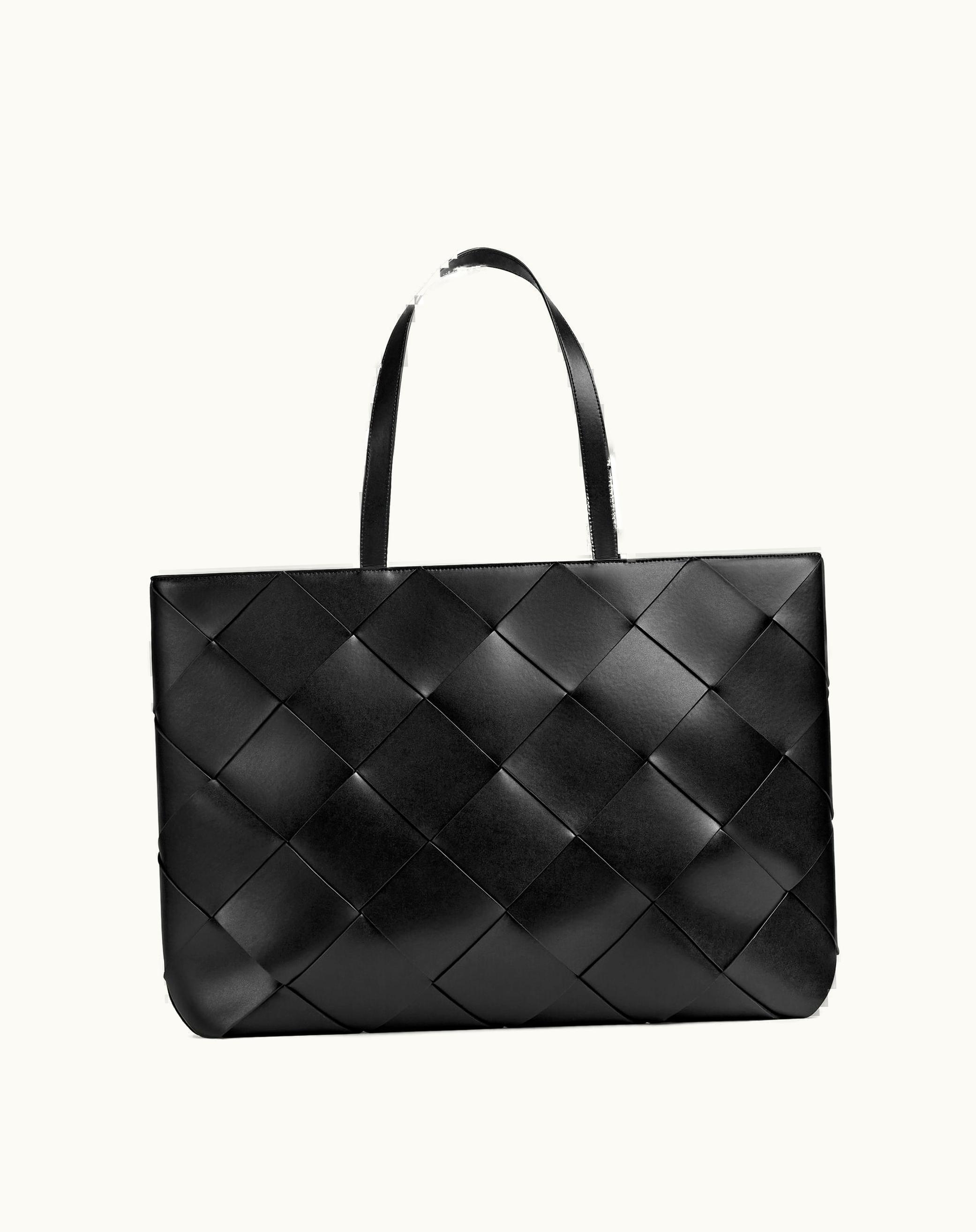 Bottega Veneta Bottega Veneta Men's Billboard E / W Tote In Black