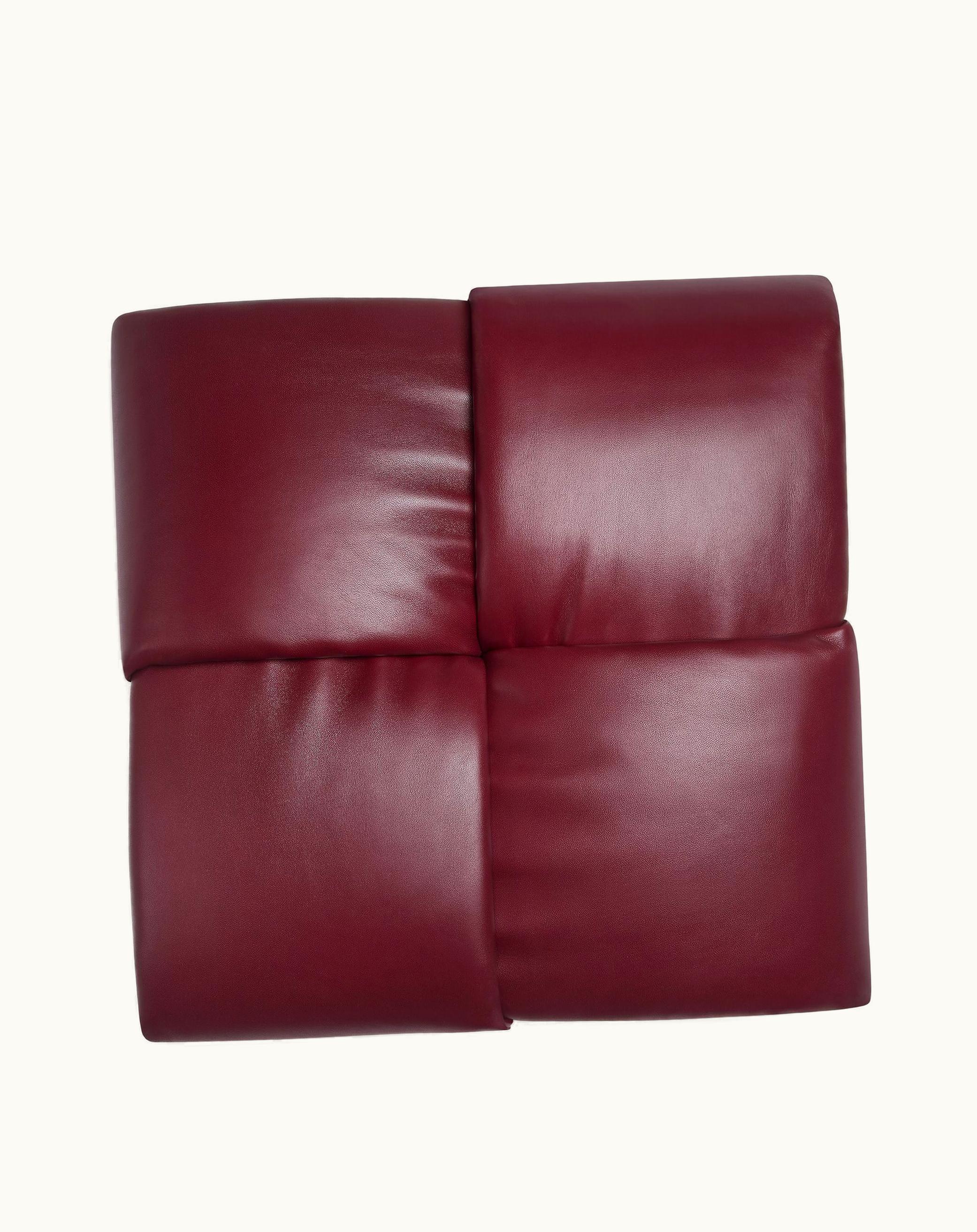 Bottega Veneta Bottega Veneta Padded Intreccio Cushion In Barolo