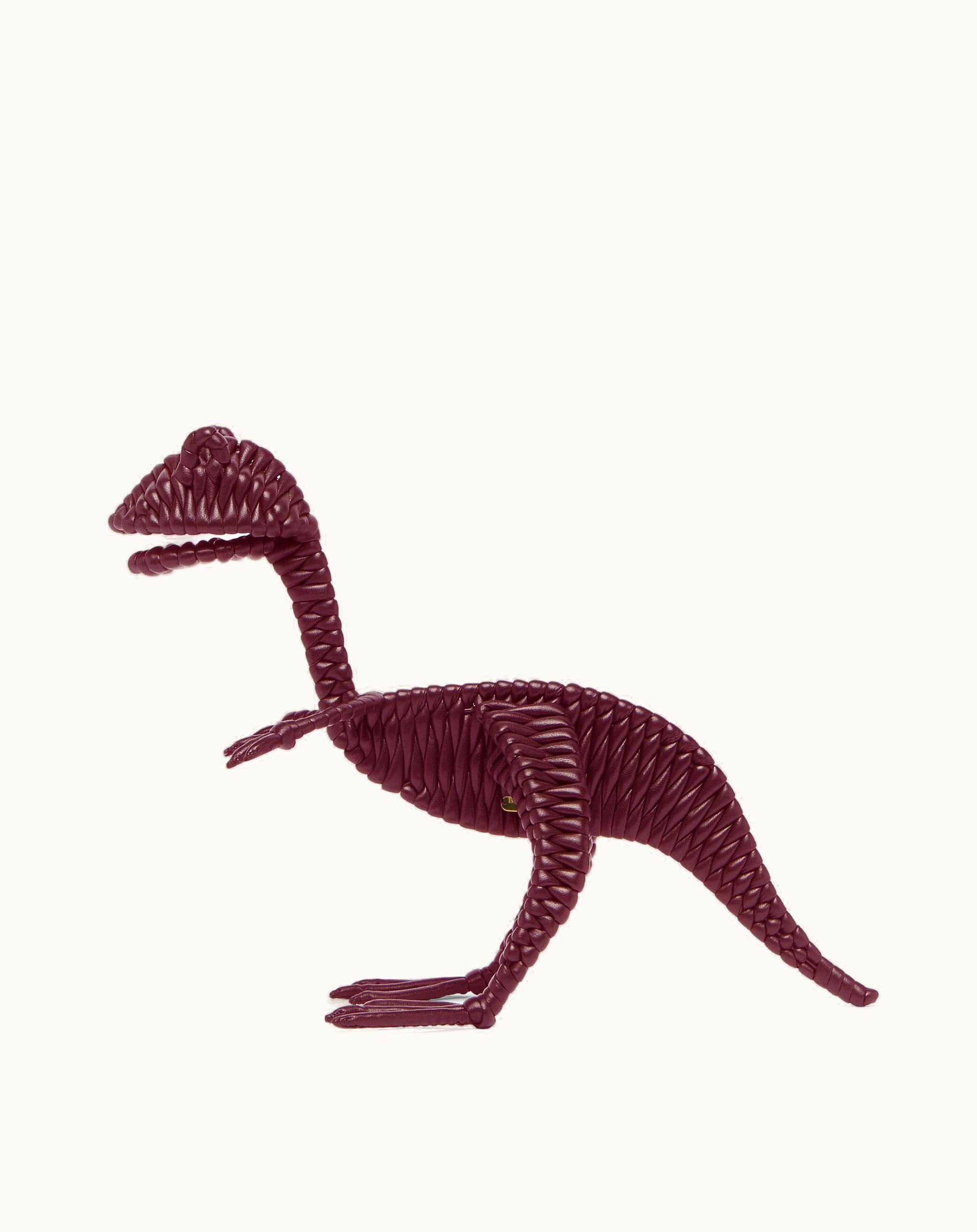 Bottega Veneta Bottega Veneta Intreccio Nappa Dinosaur In Barolo