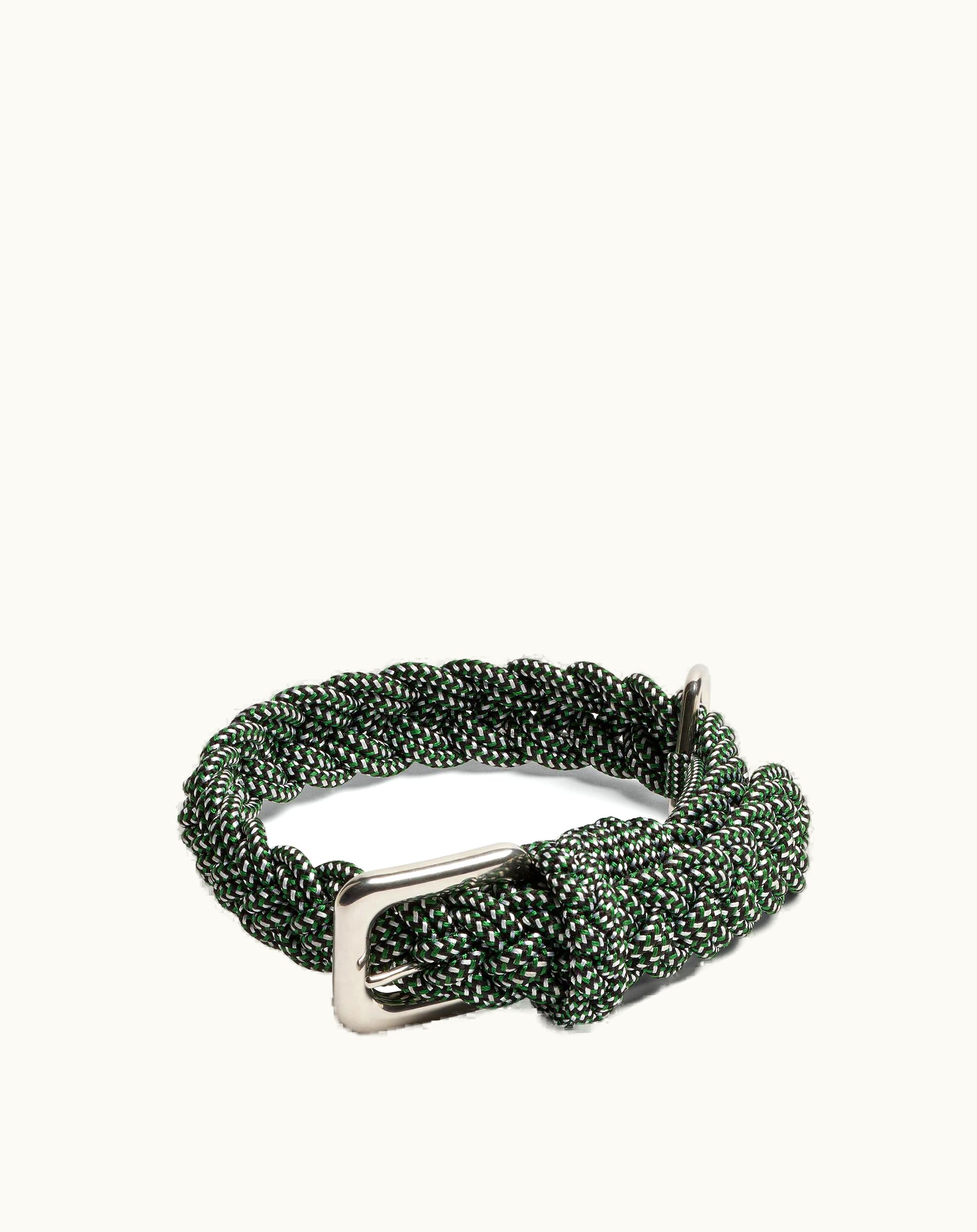 Bottega Veneta Bottega Veneta Intrecciato Pet Collar In Tricolor