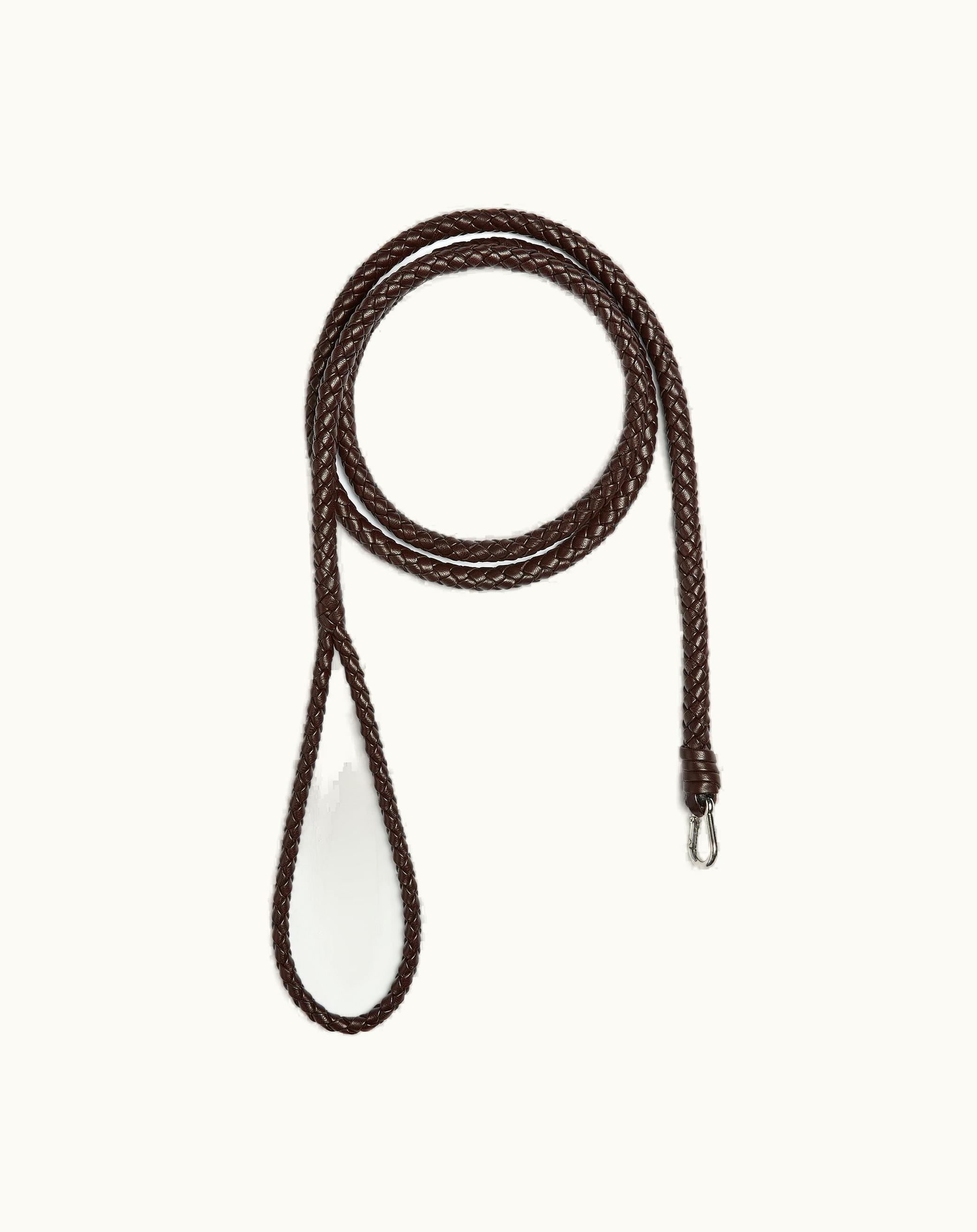Bottega Veneta Bottega Veneta XS Intrecciato Pet Leash In Fondant