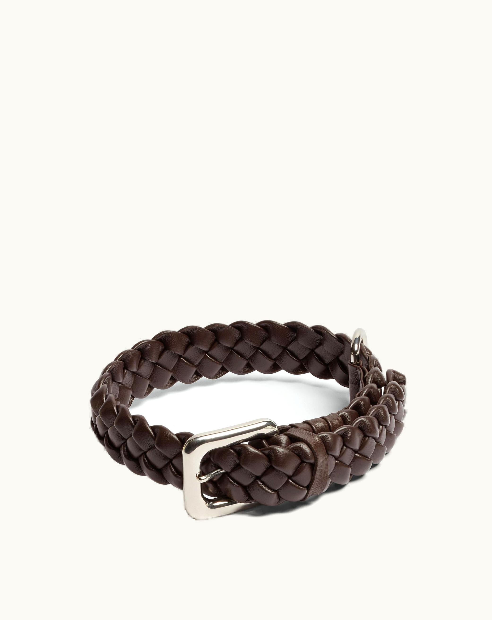 Bottega Veneta Bottega Veneta Intrecciato Pet Collar In Fondant