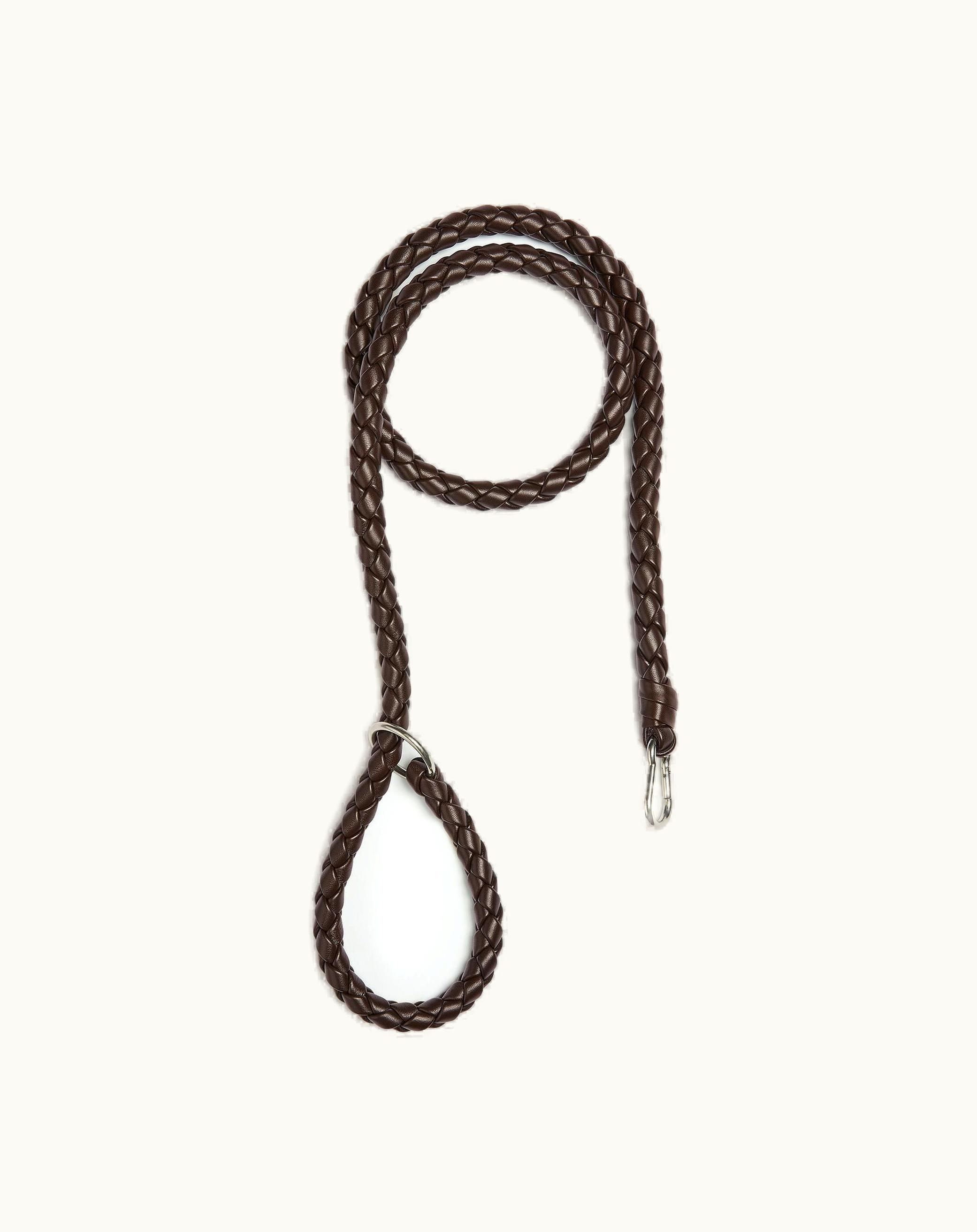 Bottega Veneta Bottega Veneta Intrecciato Pet Leash (S-L) In Fondant