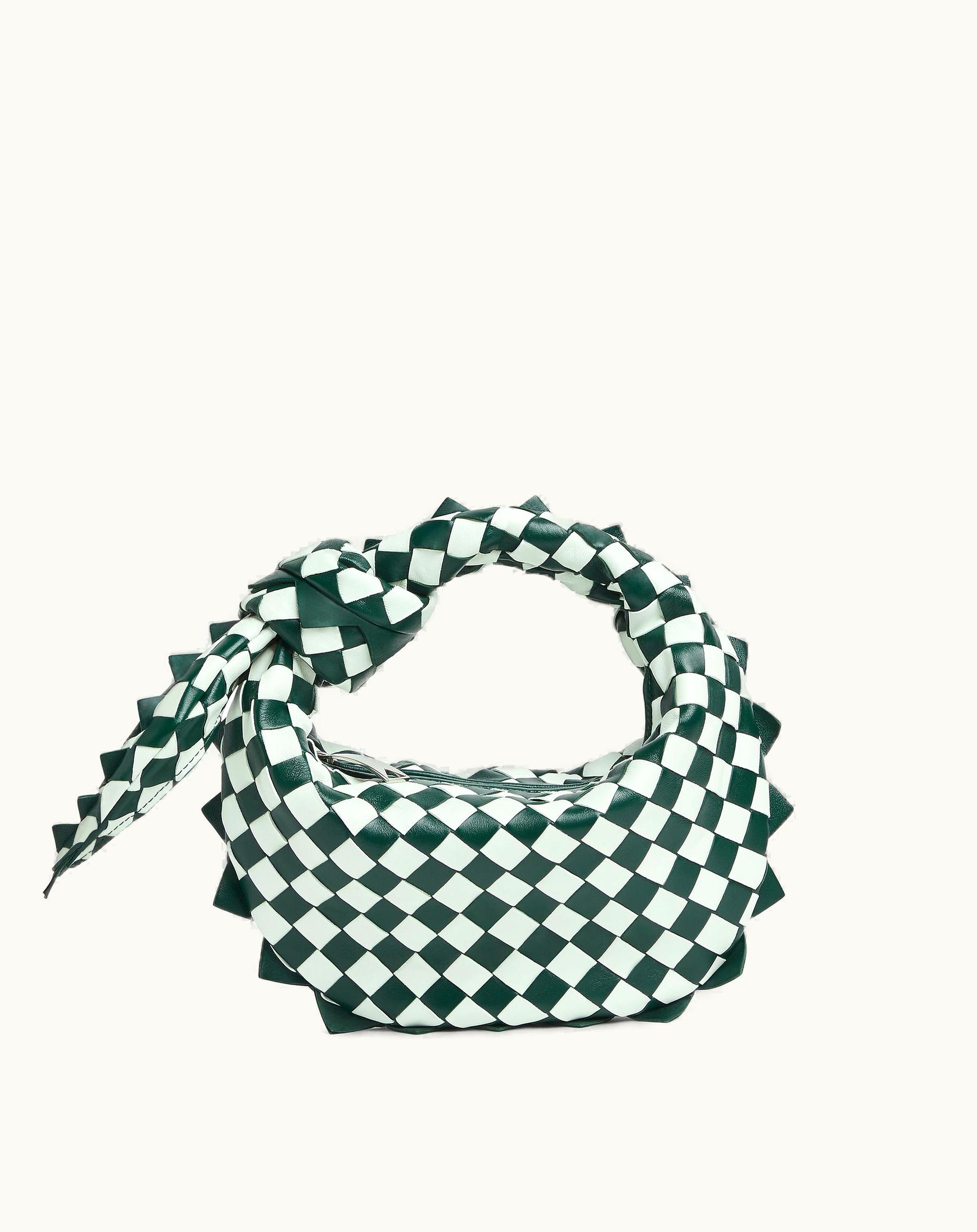 Bottega Veneta Bottega Veneta Women's Mini Jodie In Emerald Green / Glacier