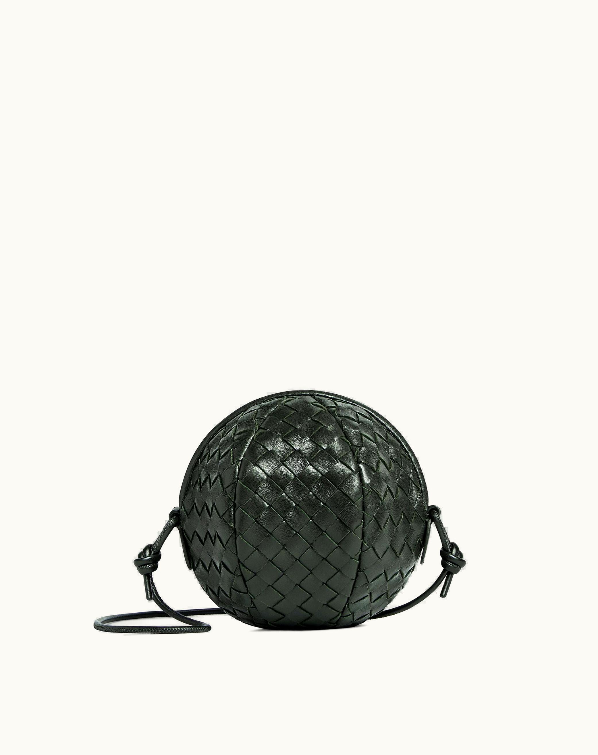 Bottega Veneta Bottega Veneta Women's Mini Mava Cross-Body Bag In Dark Green