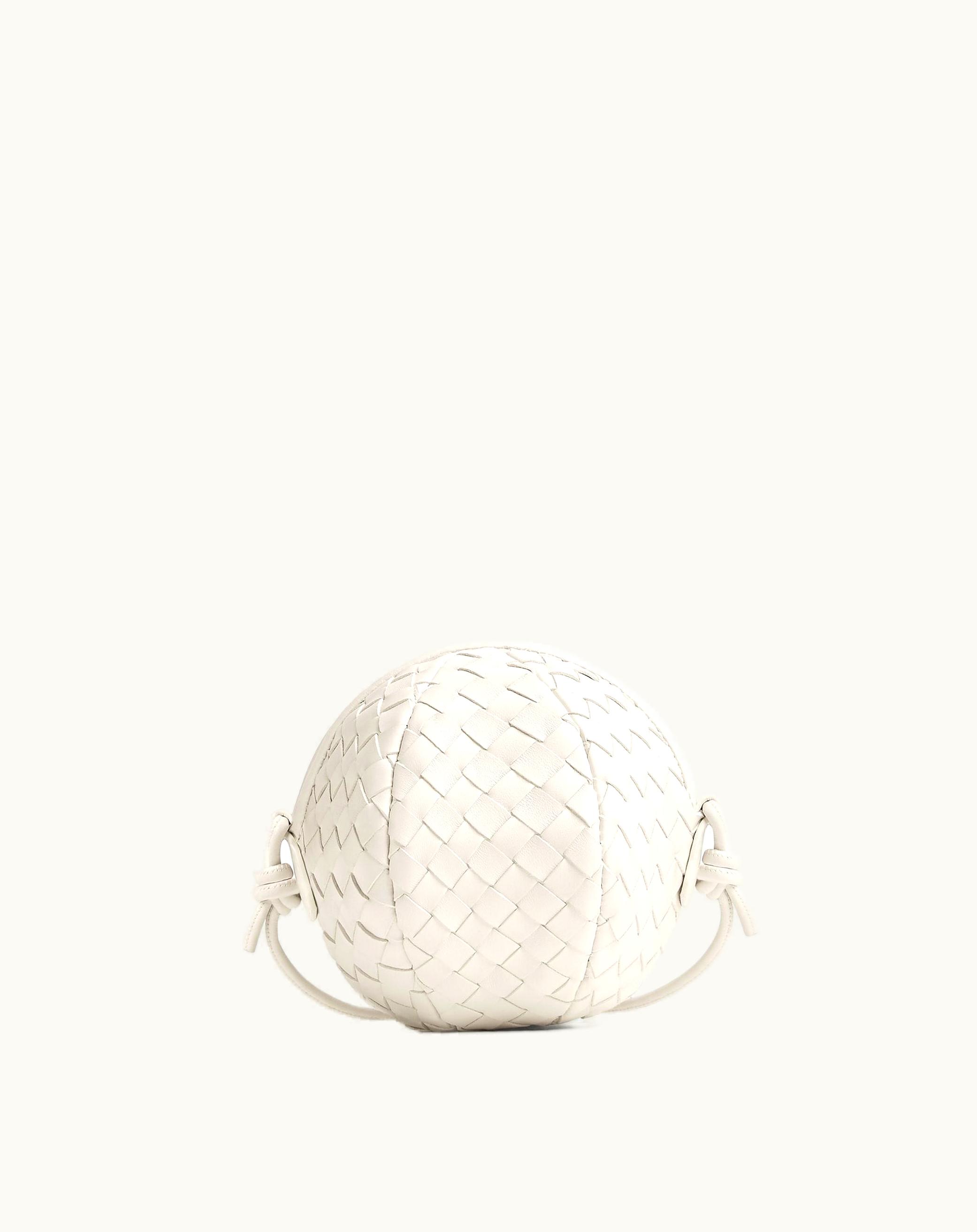 Bottega Veneta Bottega Veneta Women's Mini Mava Cross-Body Bag In Chalk