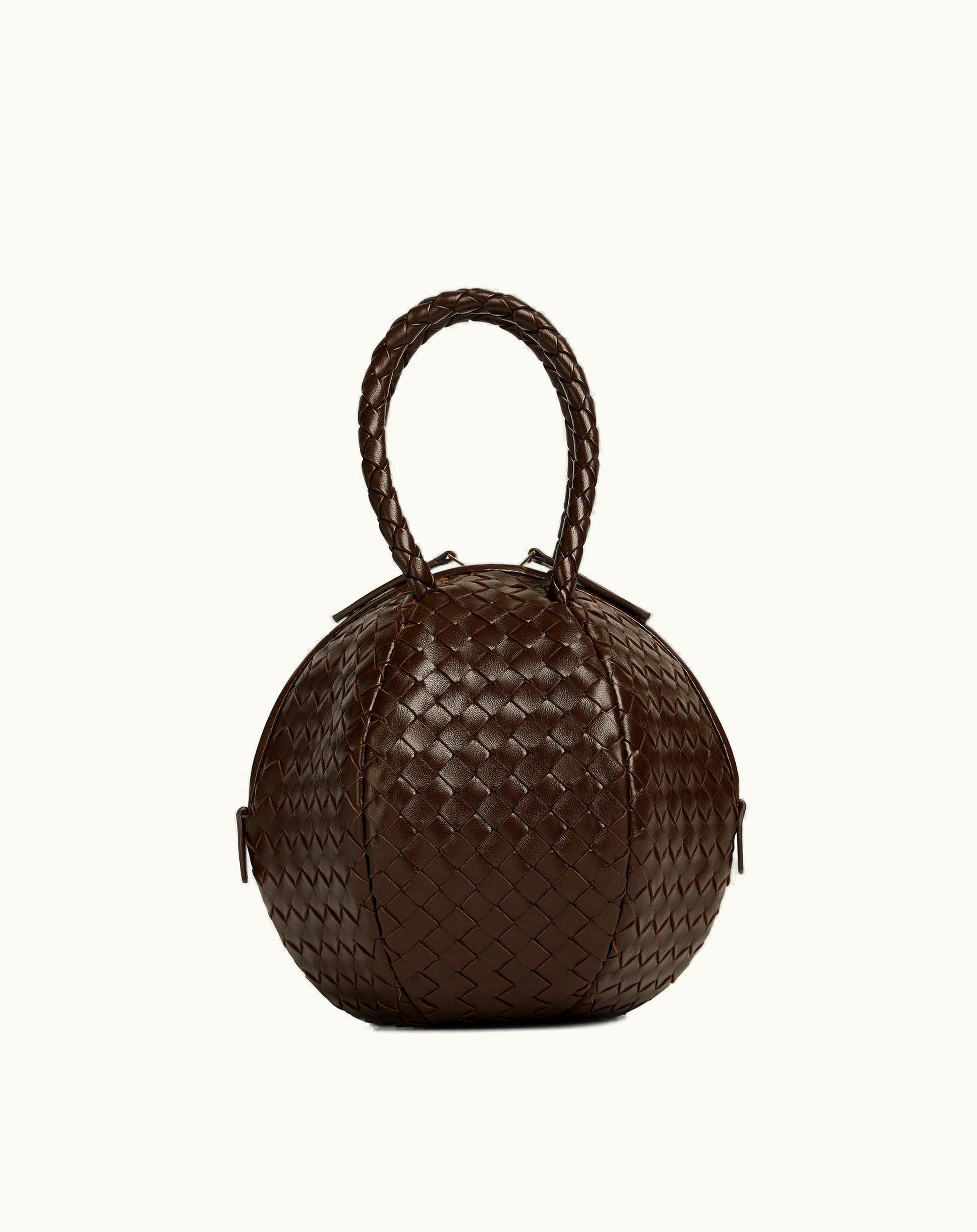 Bottega Veneta Bottega Veneta Women's Mava Top Handle Bag In Light Brown