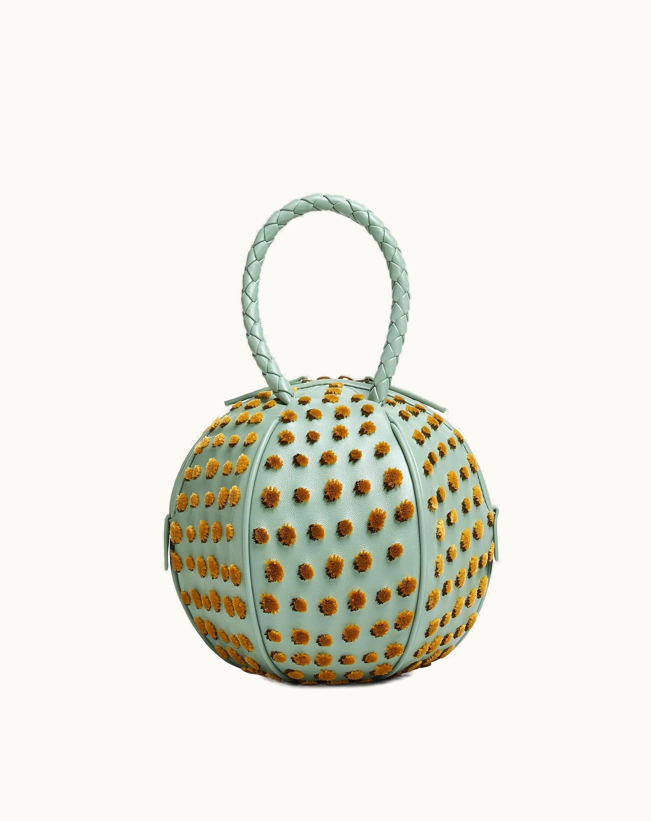 Bottega Veneta Bottega Veneta Women's Mava Top Handle Bag In New Sauge Cactus