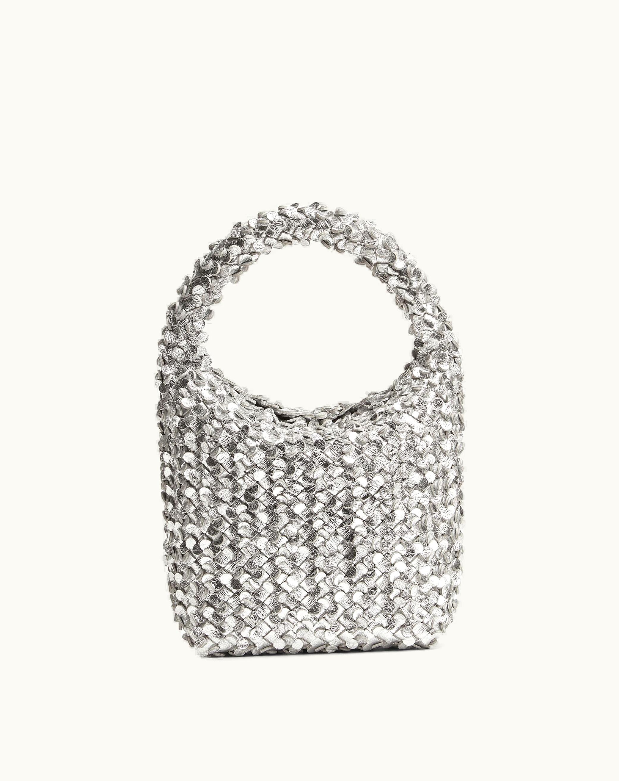 Bottega Veneta Bottega Veneta Women's Small Cabat Bucket In Silver