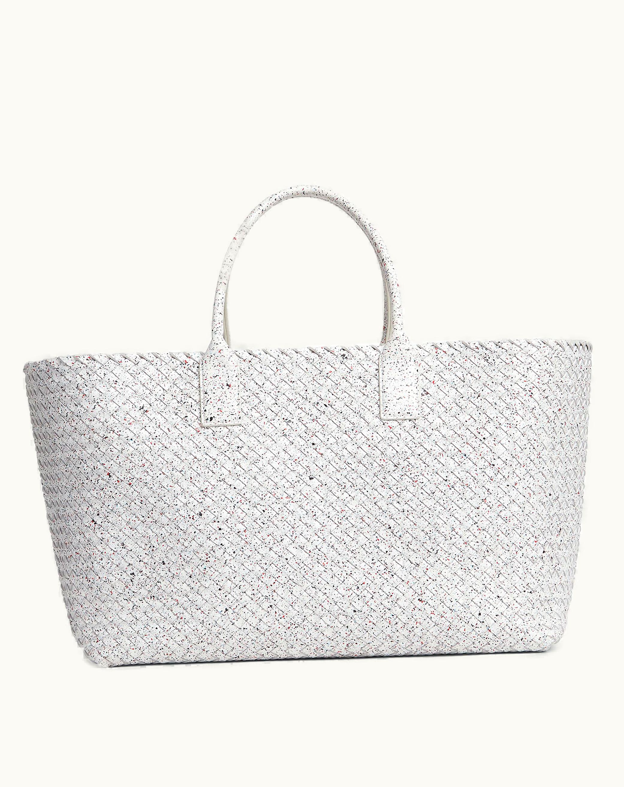 Bottega Veneta Bottega Veneta Large Cabat In White Multicolor