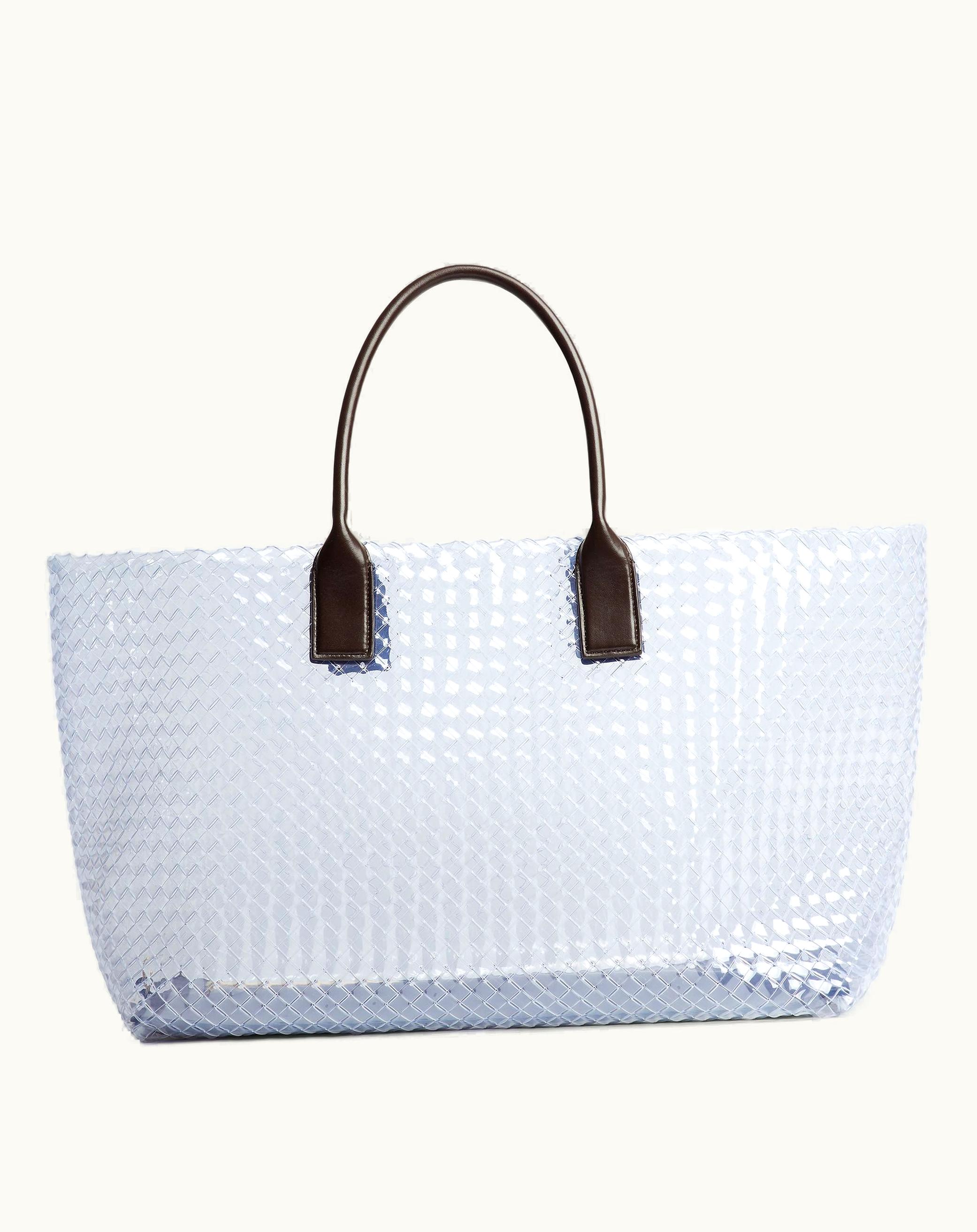 Bottega Veneta Bottega Veneta Women's Large Cabat In Transparent / Fondant