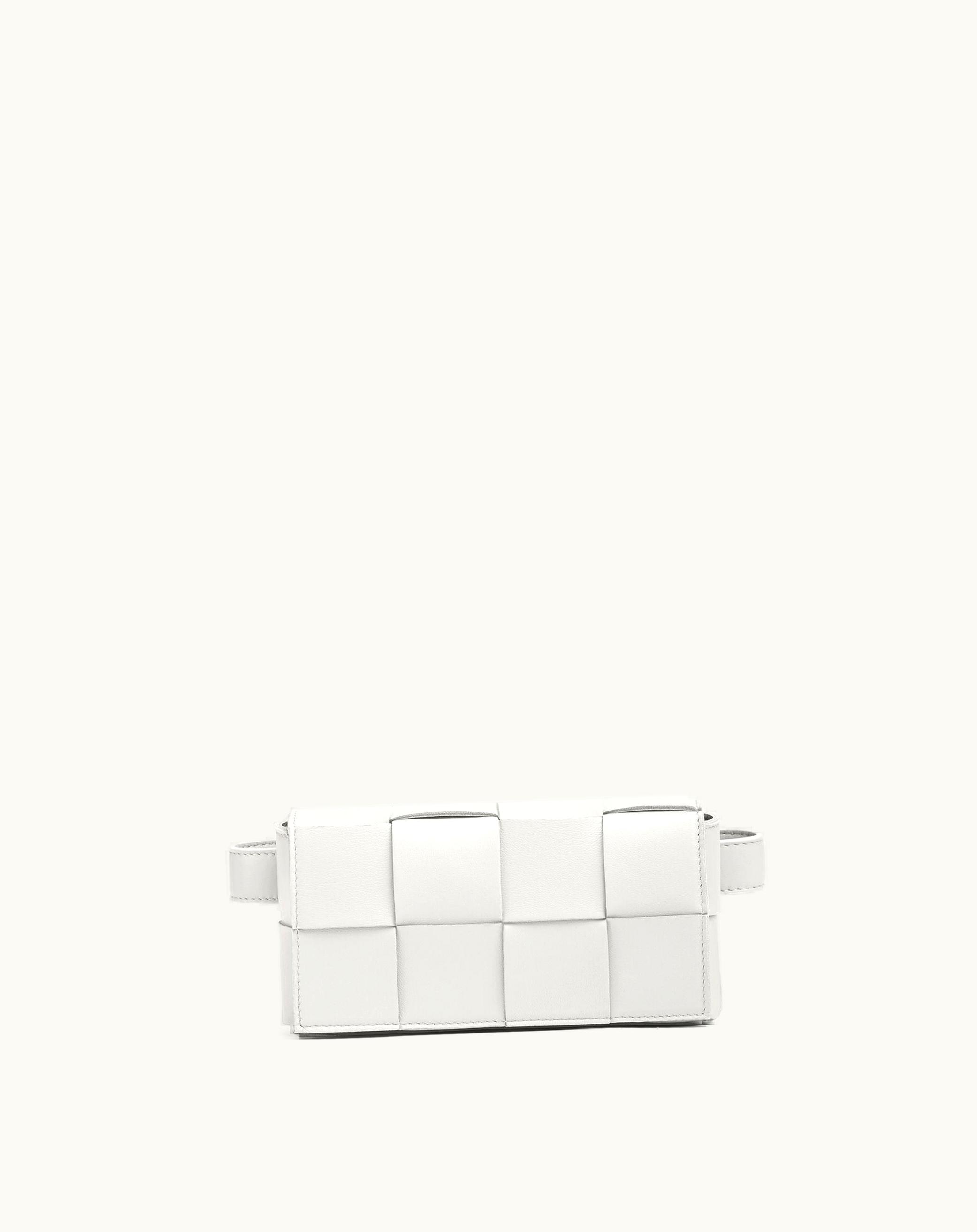 Bottega Veneta Bottega Veneta Women's Cassette Belt Bag In White