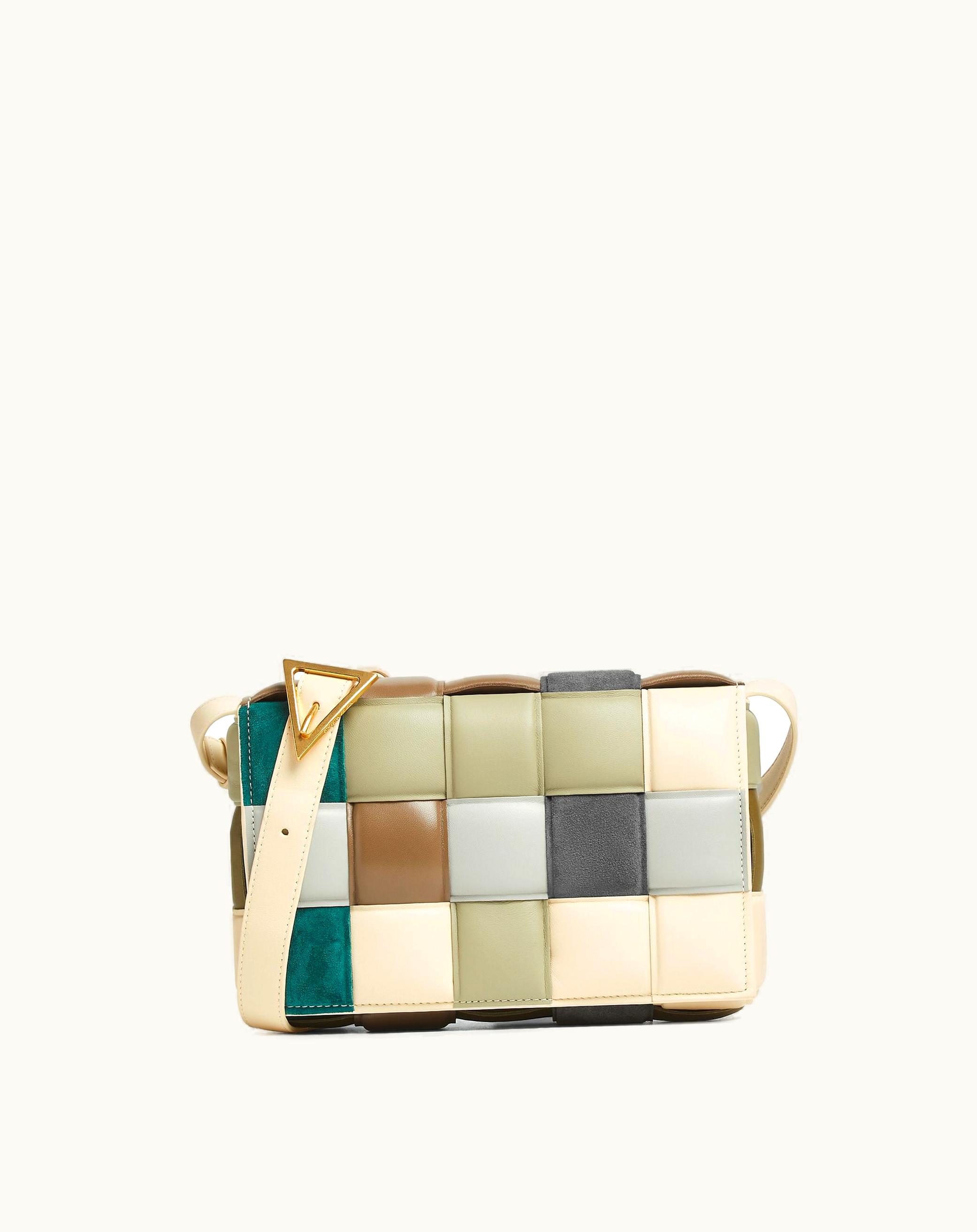 Bottega Veneta Bottega Veneta Women's Padded Cassette In Natural Multicolor / Fondant / Seasalt