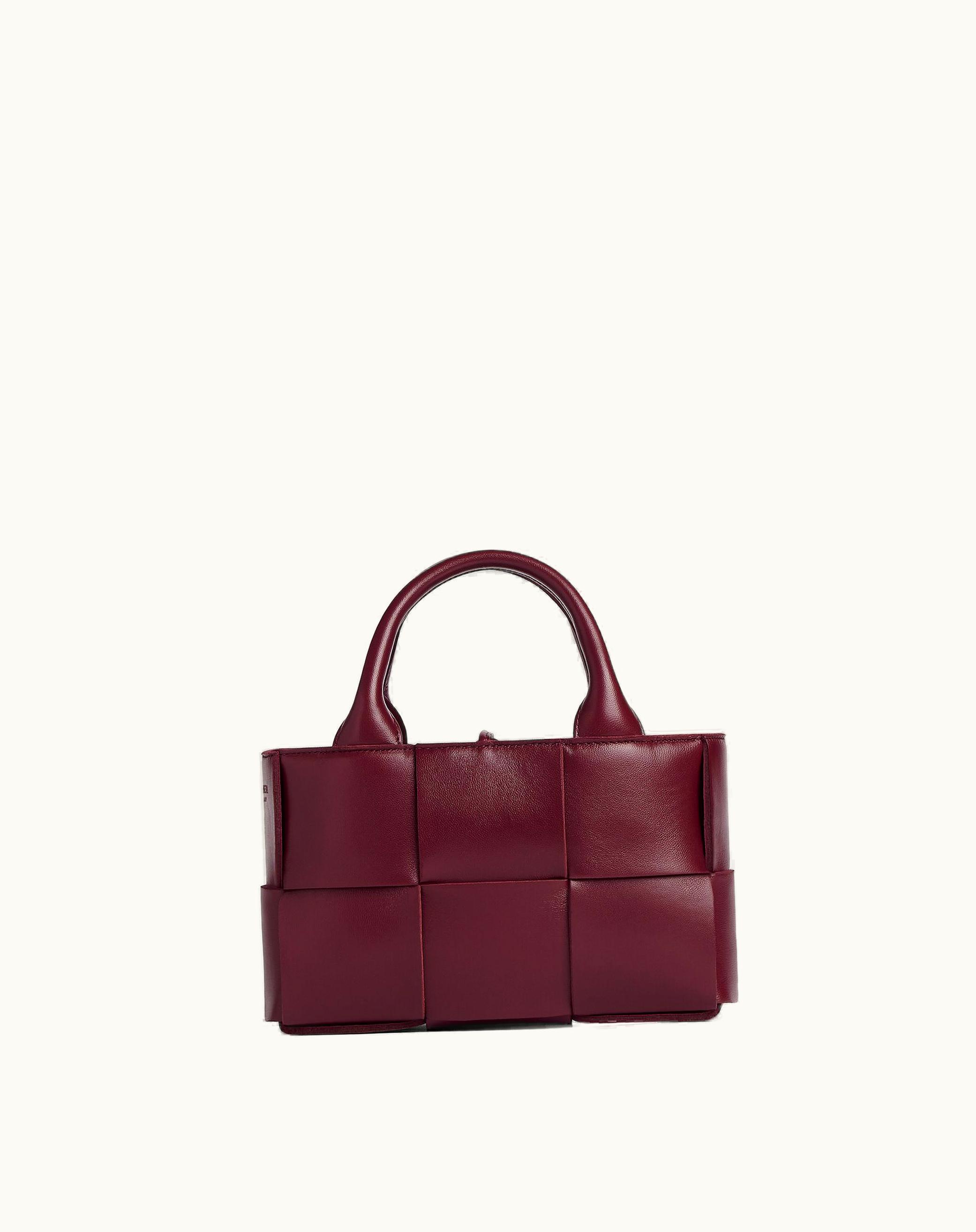Bottega Veneta Bottega Veneta Candy Arco Tote Bag In Barolo