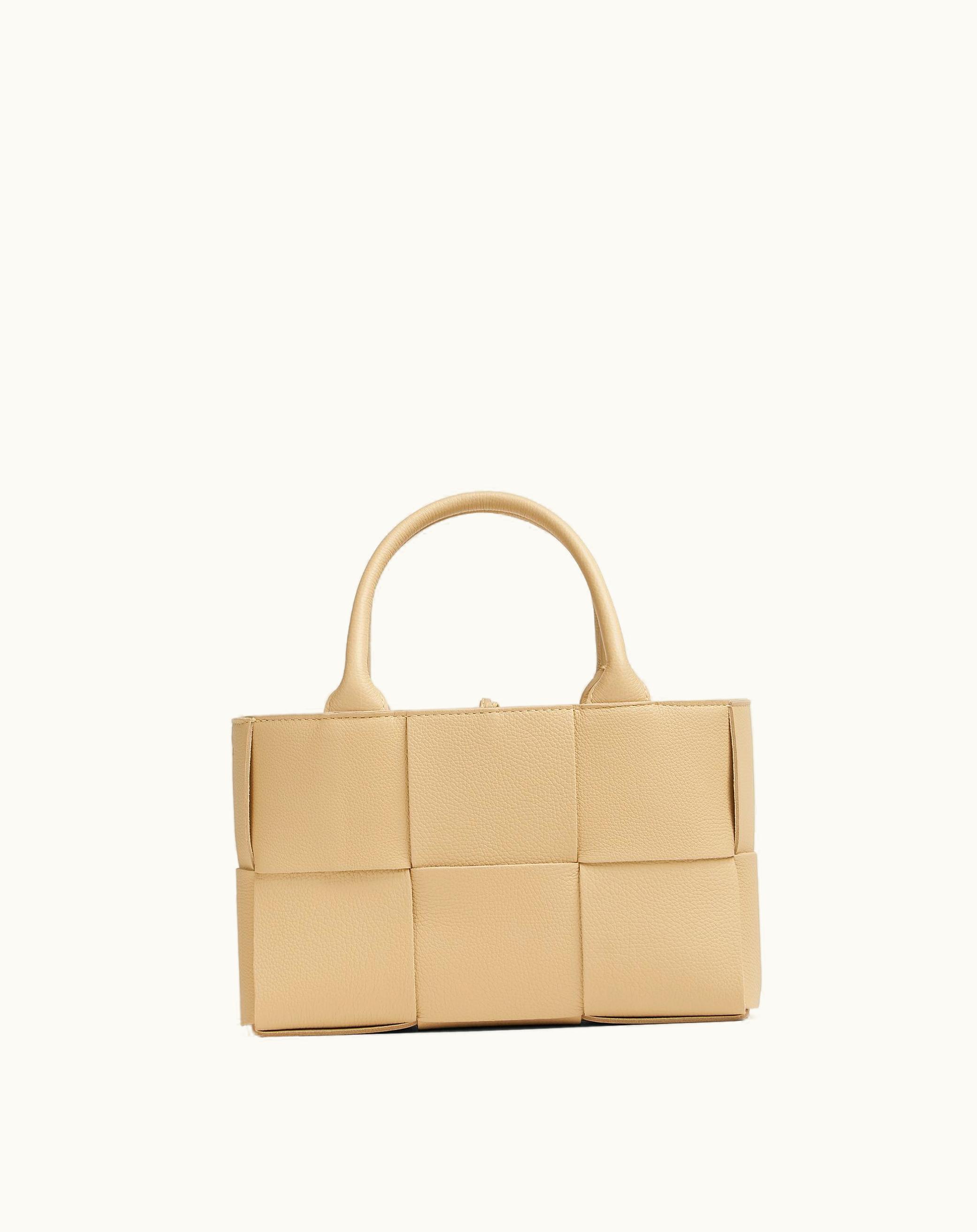 Bottega Veneta Bottega Veneta Mini Arco Tote Bag In Porridge