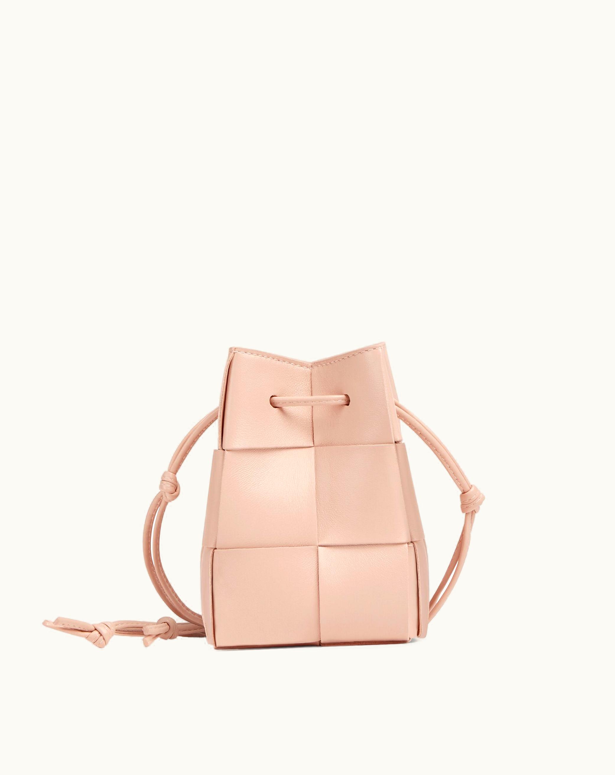 Bottega Veneta Bottega Veneta Women's Mini Cassette Cross-Body Bucket In Lotus