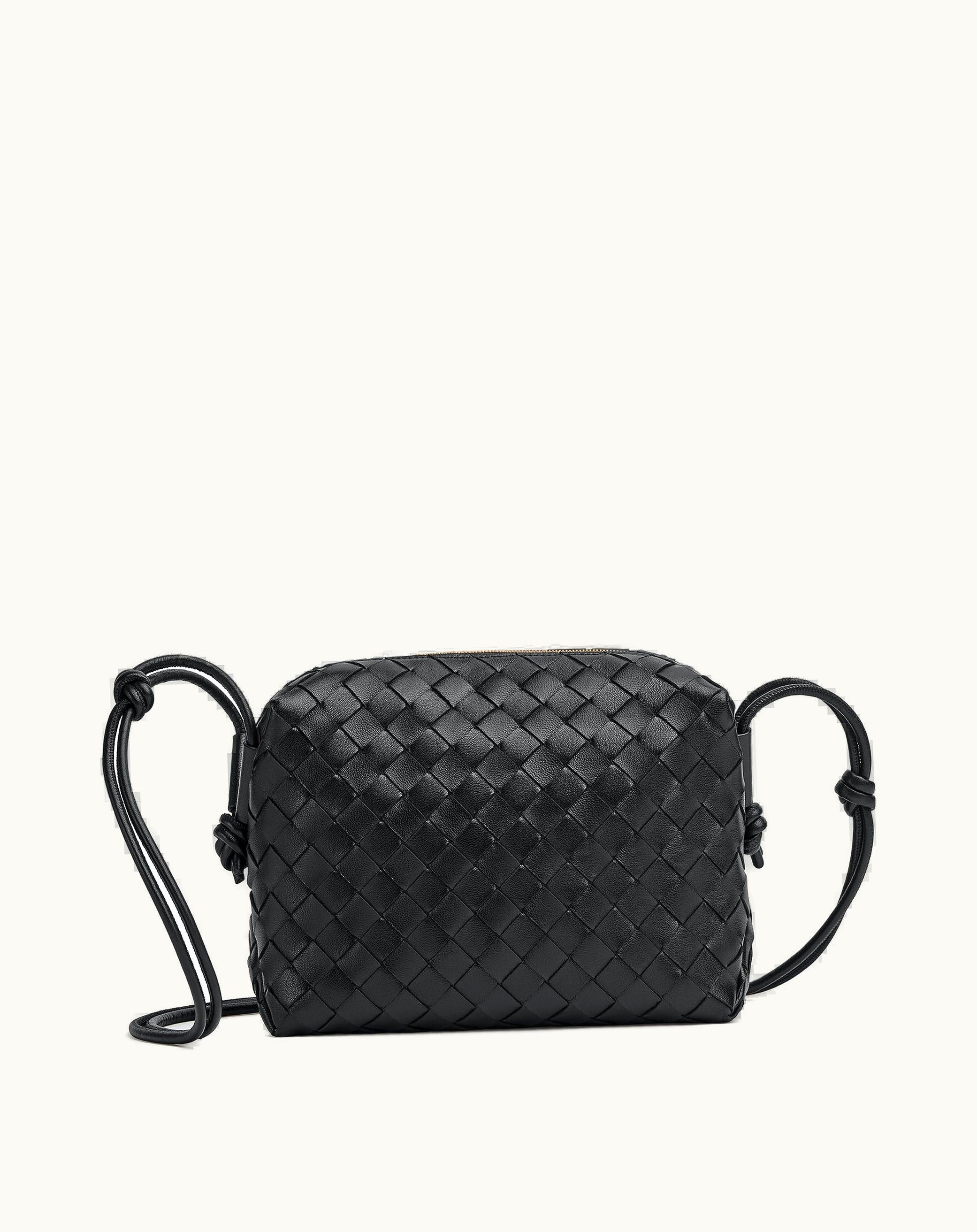 Bottega Veneta Women's Small Loop Camera Bag In Black Black