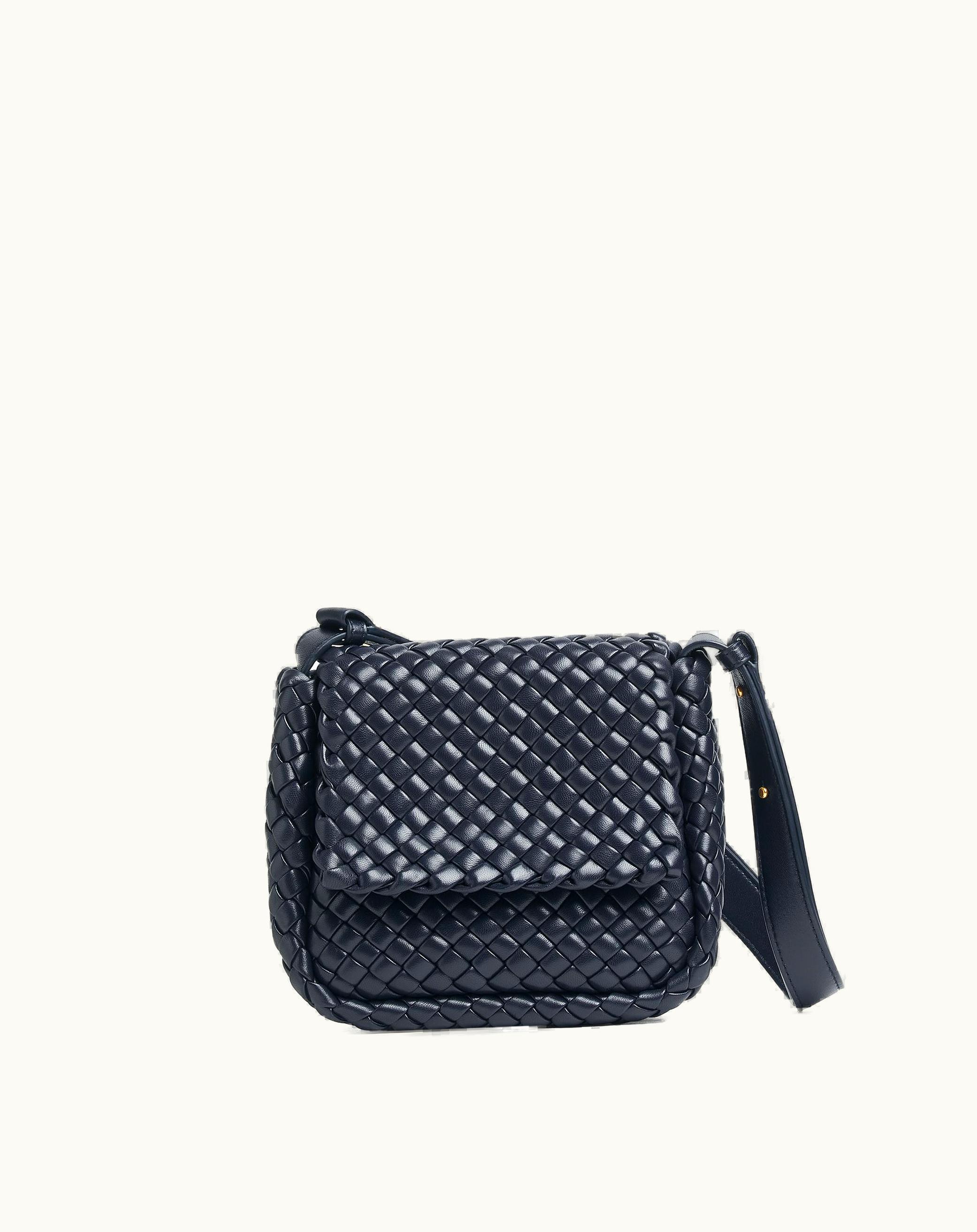 Bottega Veneta Women's Mini Cobble Shoulder Bag In Space