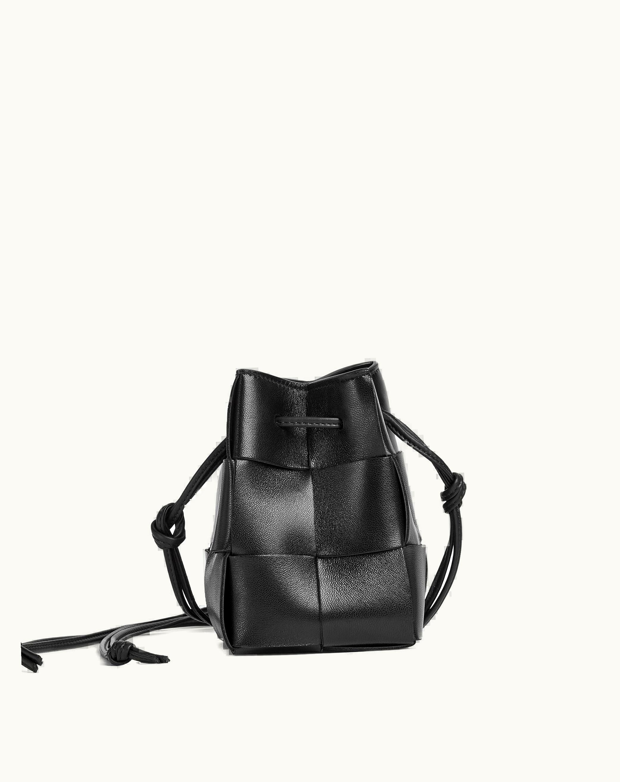 Bottega Veneta Women's Mini Cassette Bucket Bag In Black