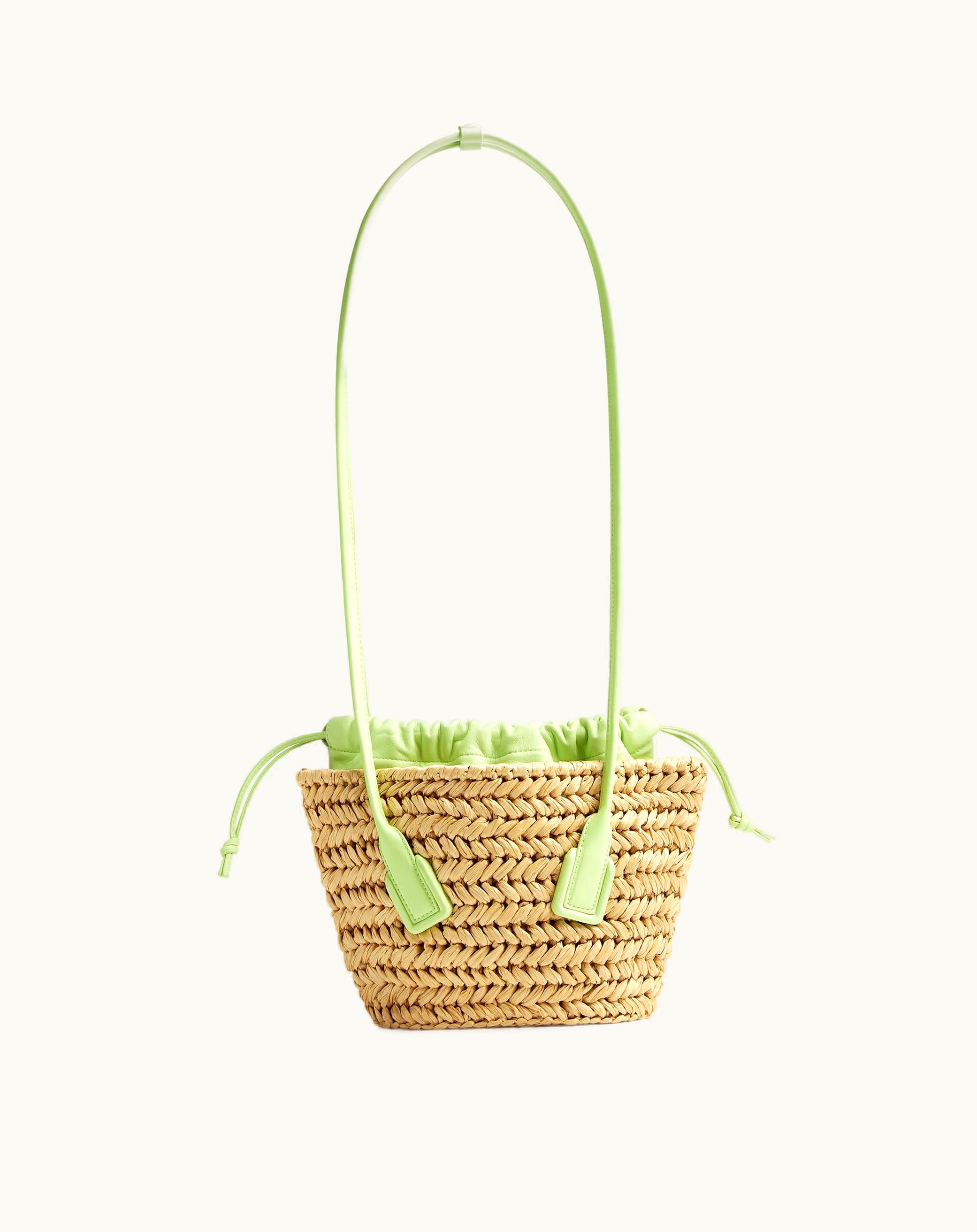 Bottega Veneta Women's Small Arco Basket In Natural / Fennel