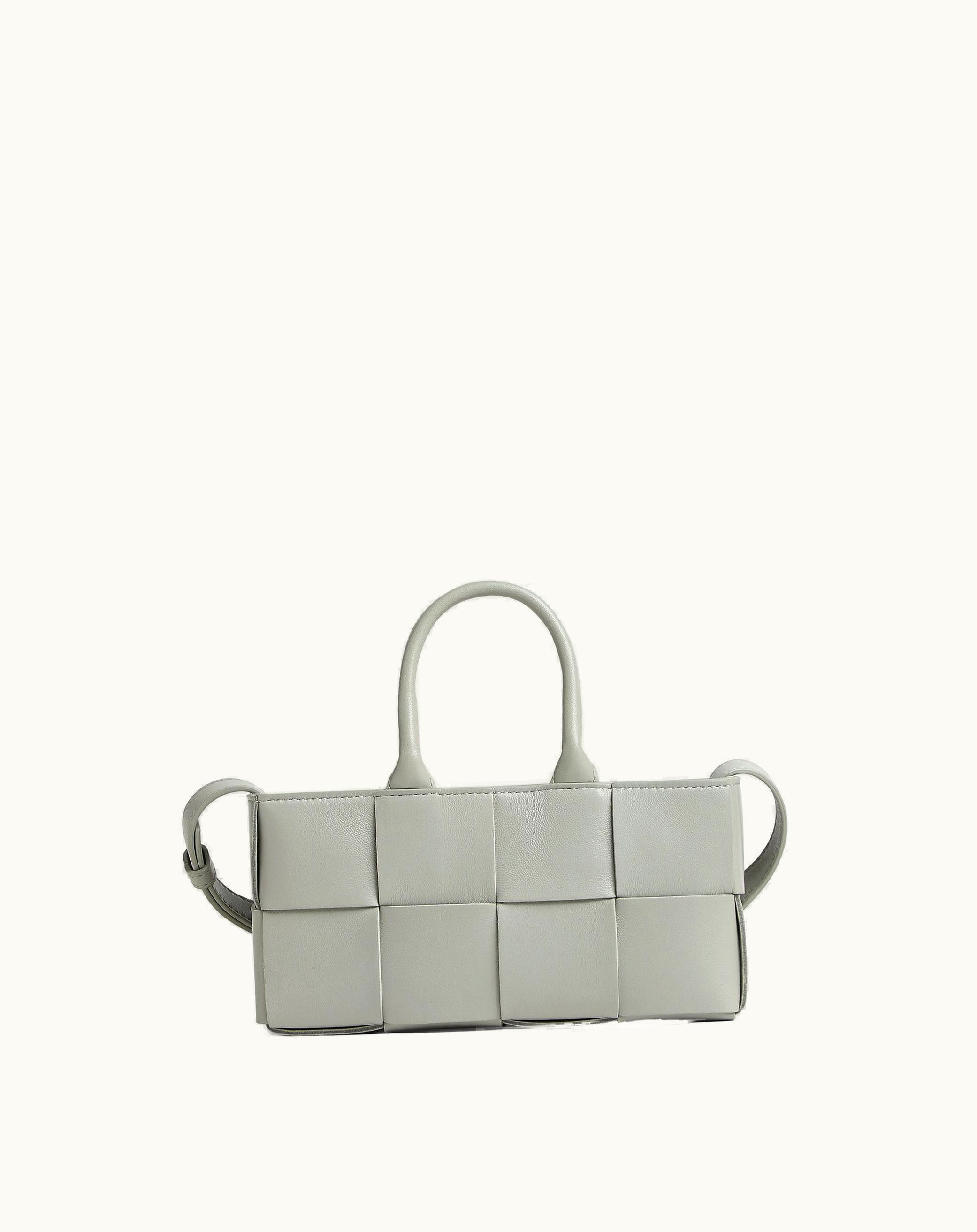 Bottega Veneta Women's Mini East-West Arco Tote In Agate Grey