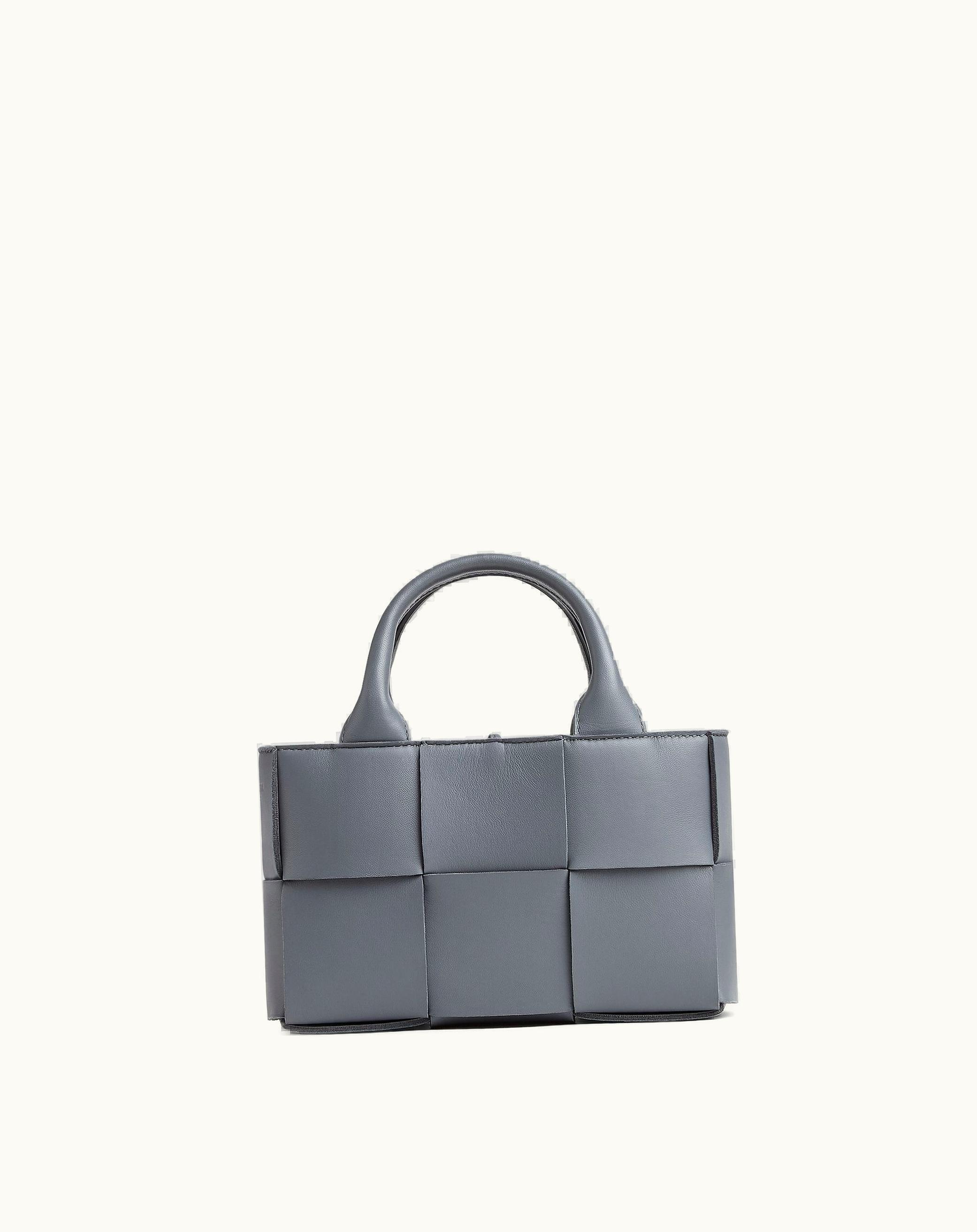 Bottega Veneta Candy Arco Tote Bag In Thunder