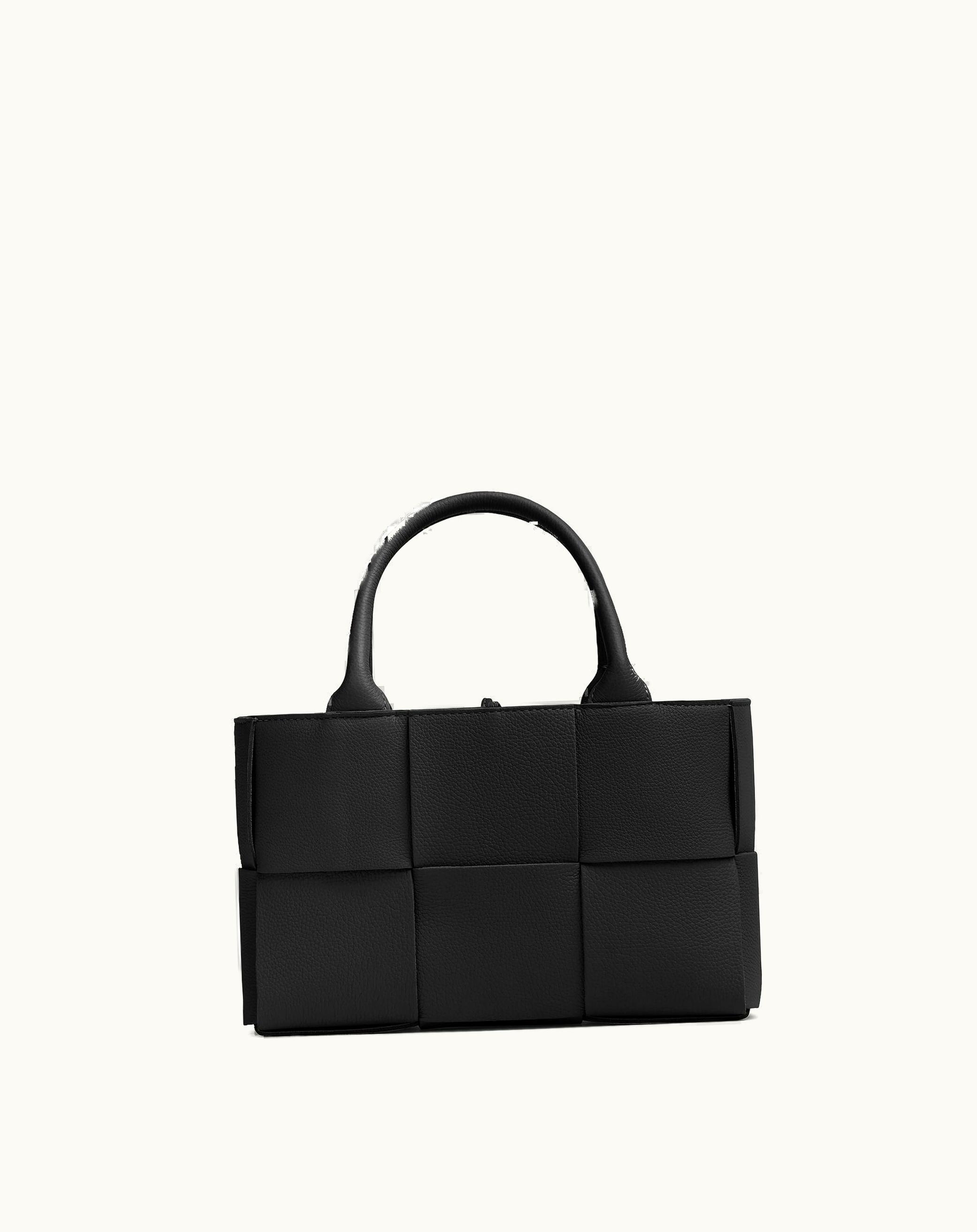 Bottega Veneta Mini Arco Tote Bag In Black