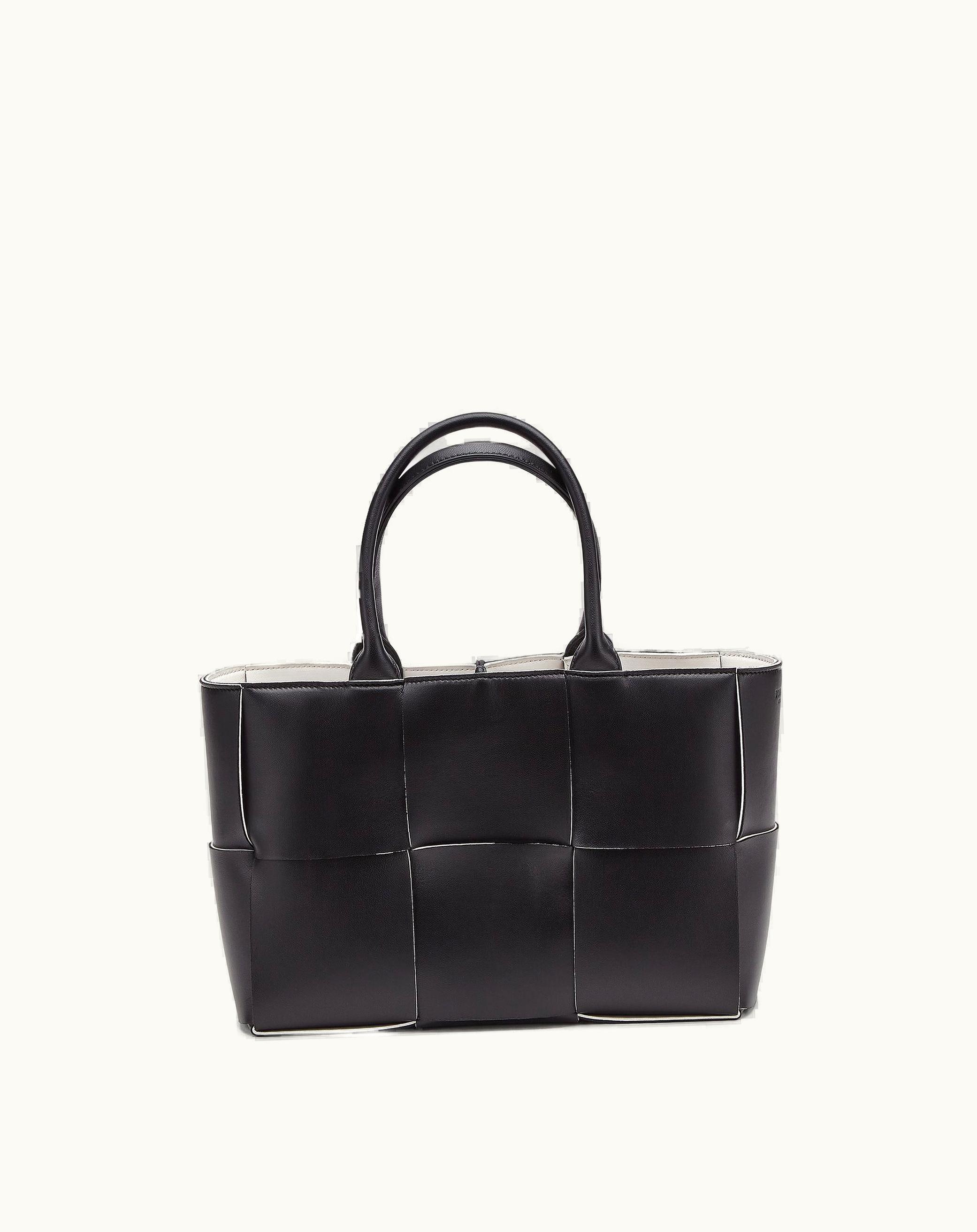 Bottega Veneta Women's Small Arco Tote Bag In Black / White