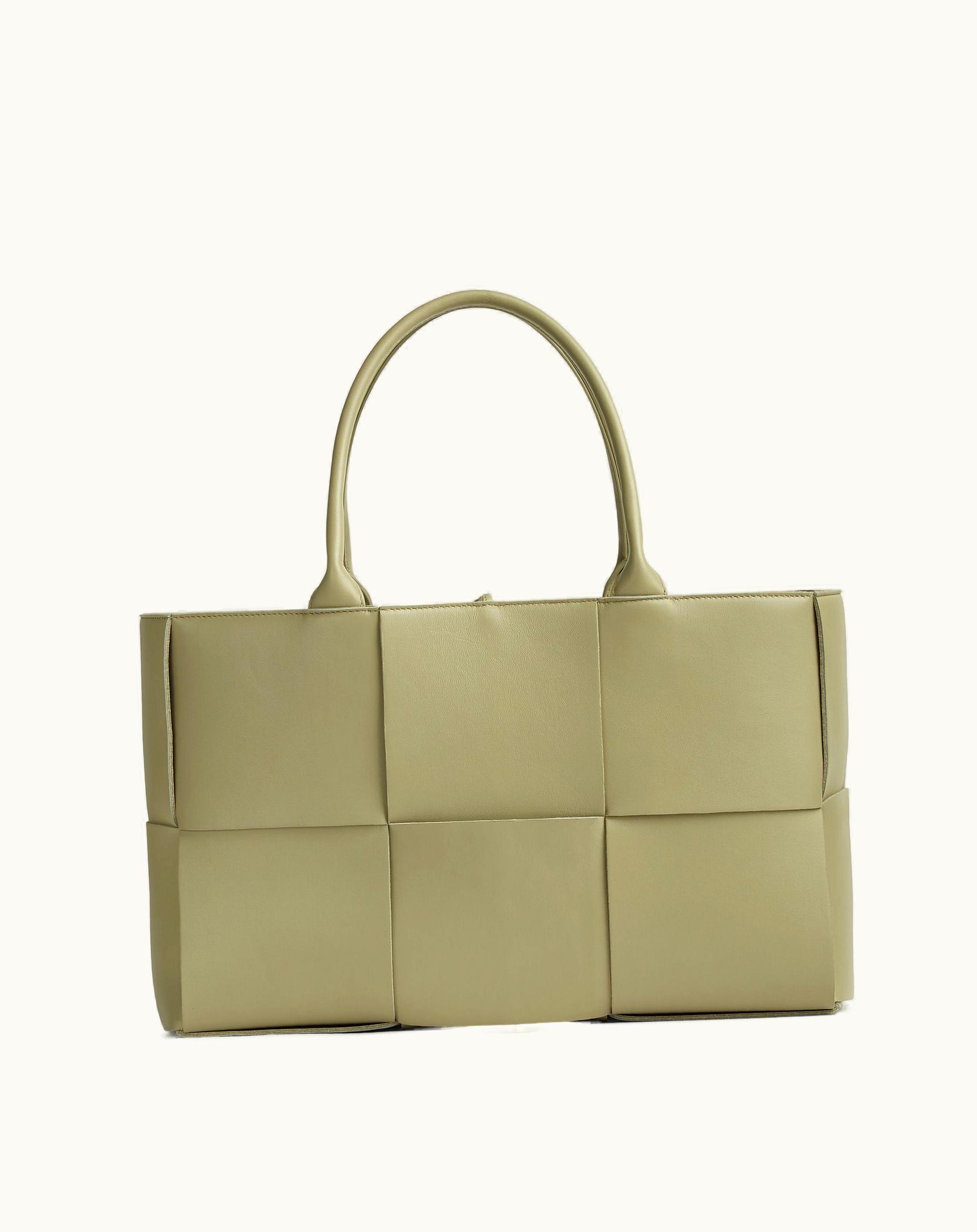 Bottega Veneta Medium Arco Tote Bag In Travertine