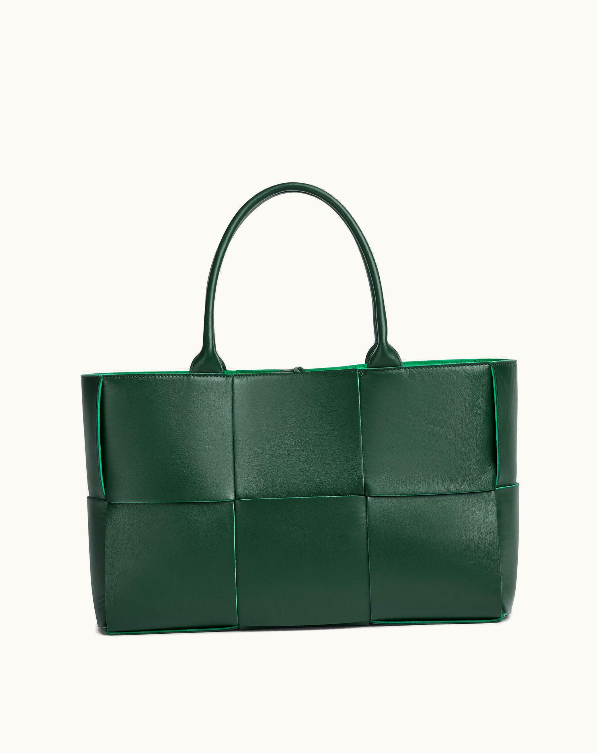 Bottega Veneta Medium Arco Tote Bag In Raintree / Parakeet