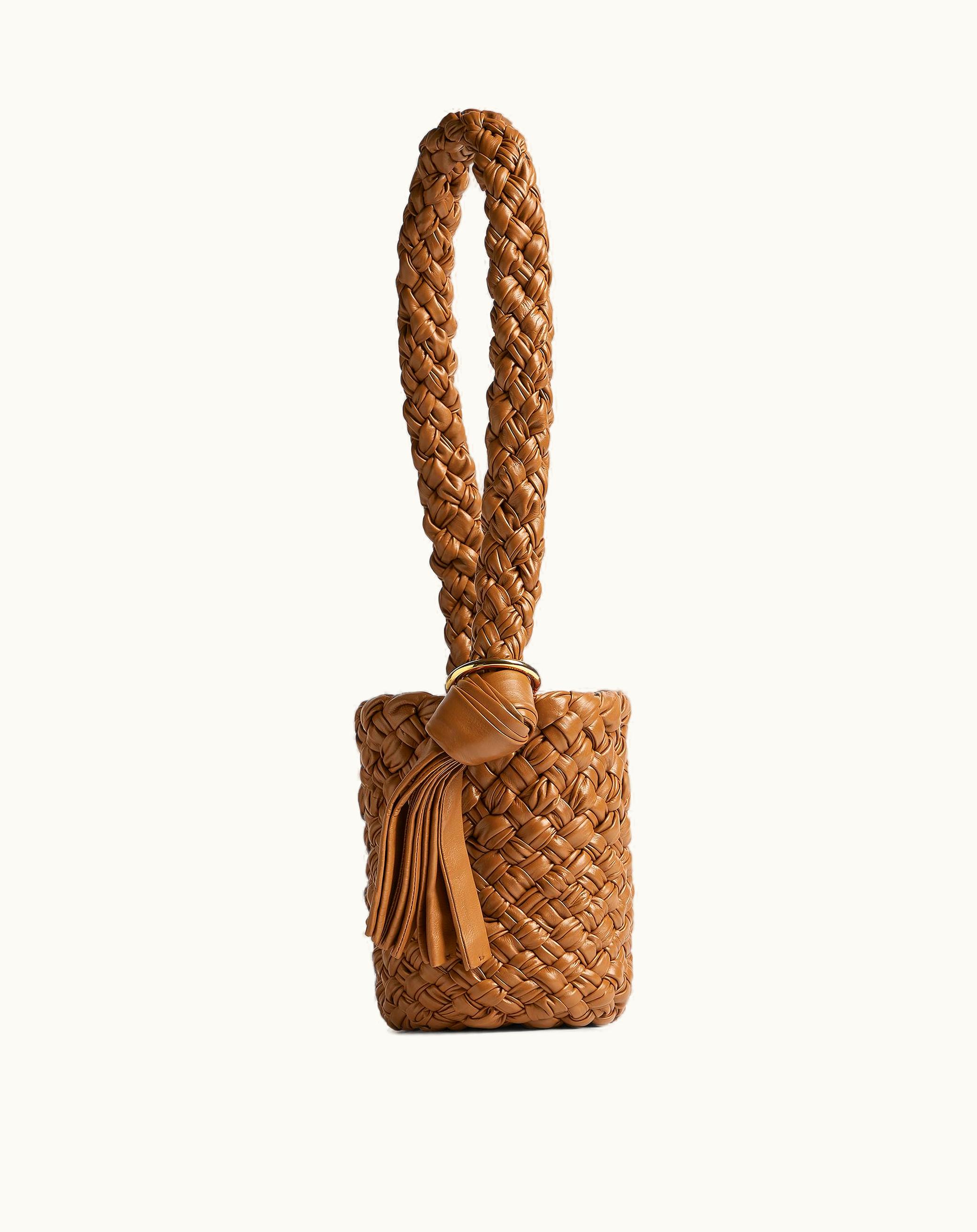 Bottega Veneta Women's Small Kalimero Bucket In Wood