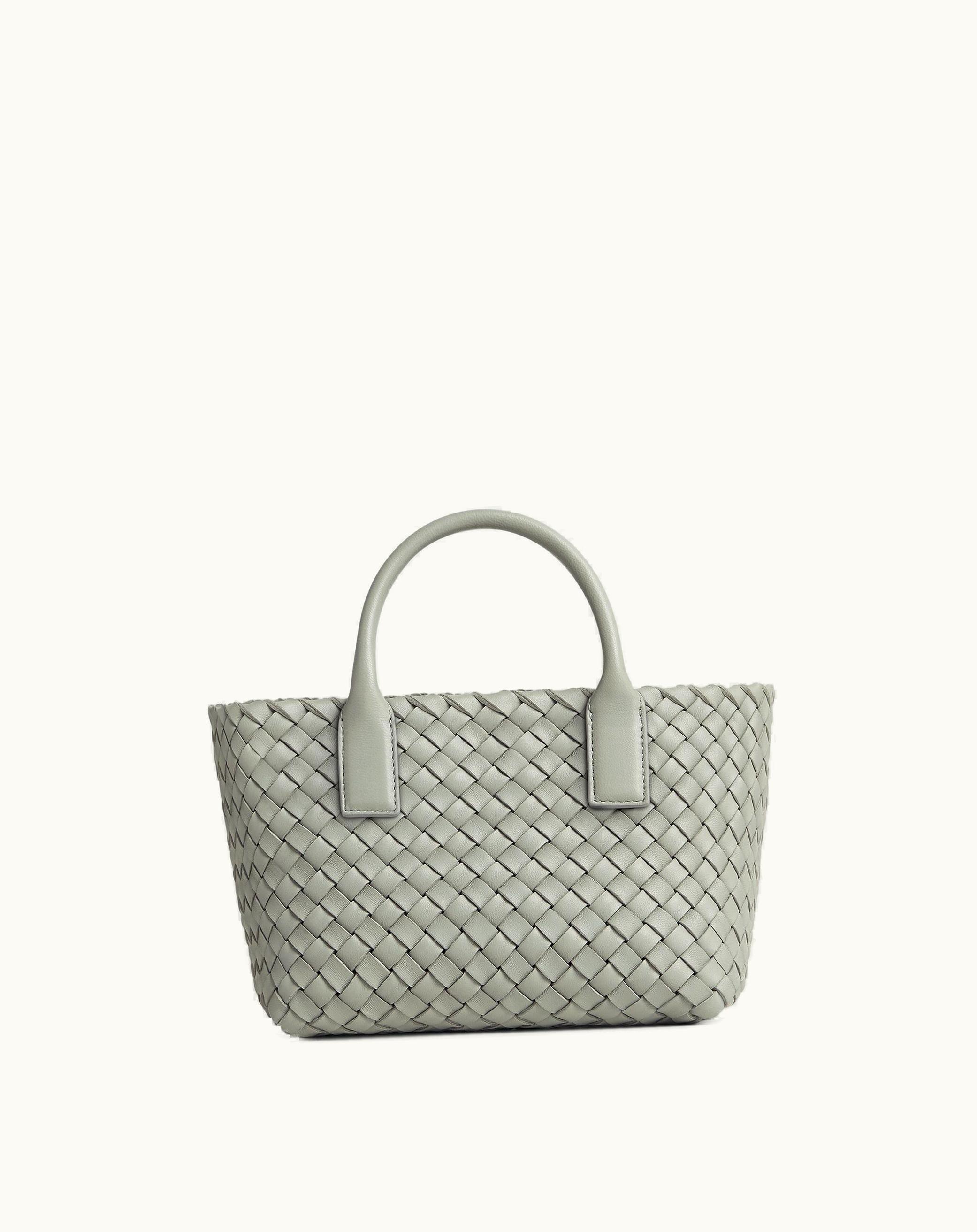 Bottega Veneta Women's Mini Cabat In Agate Grey