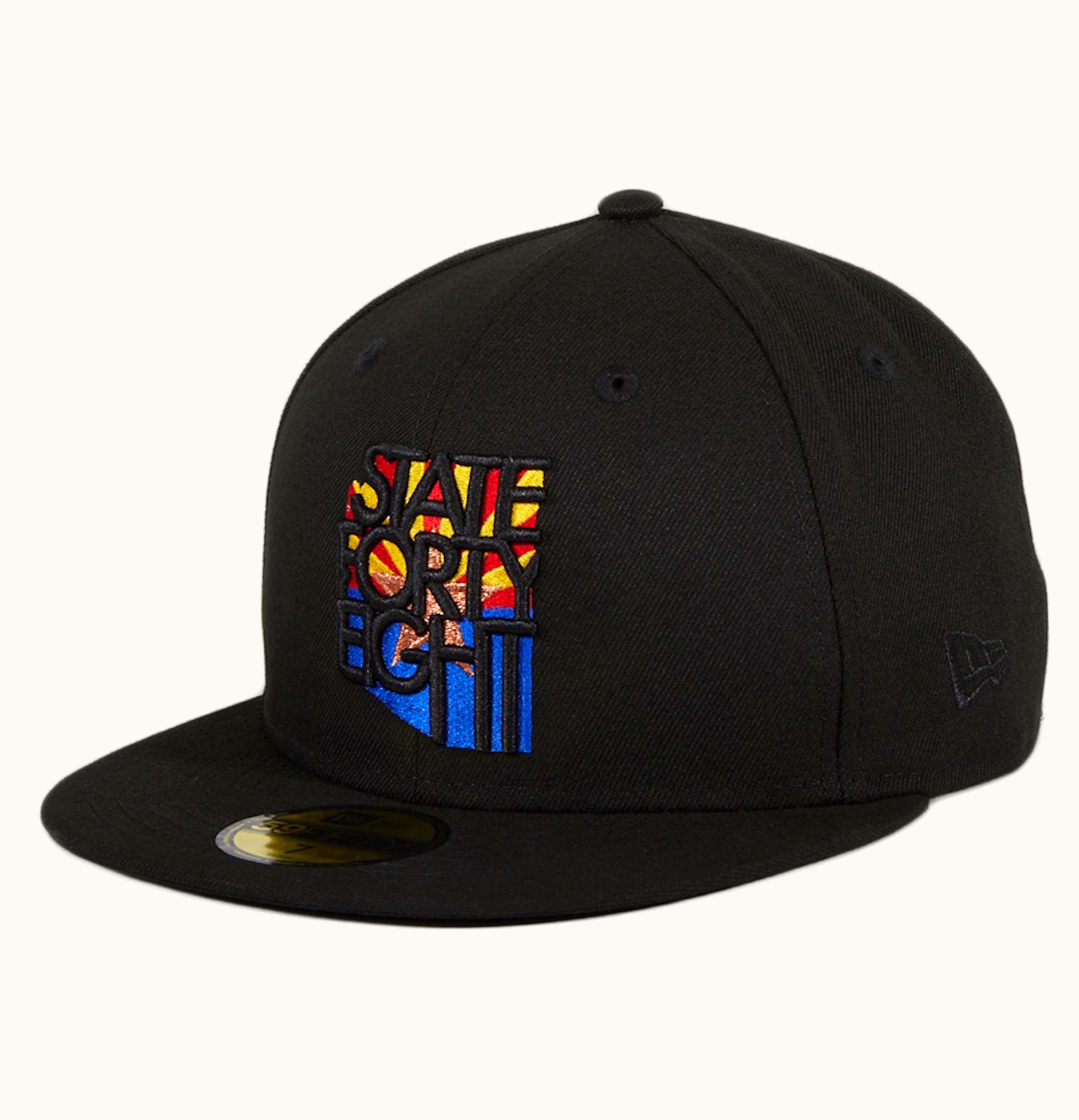 New Era New Era Exclusive State Forty Eight Classic 59Fifty Fitted Hat Black