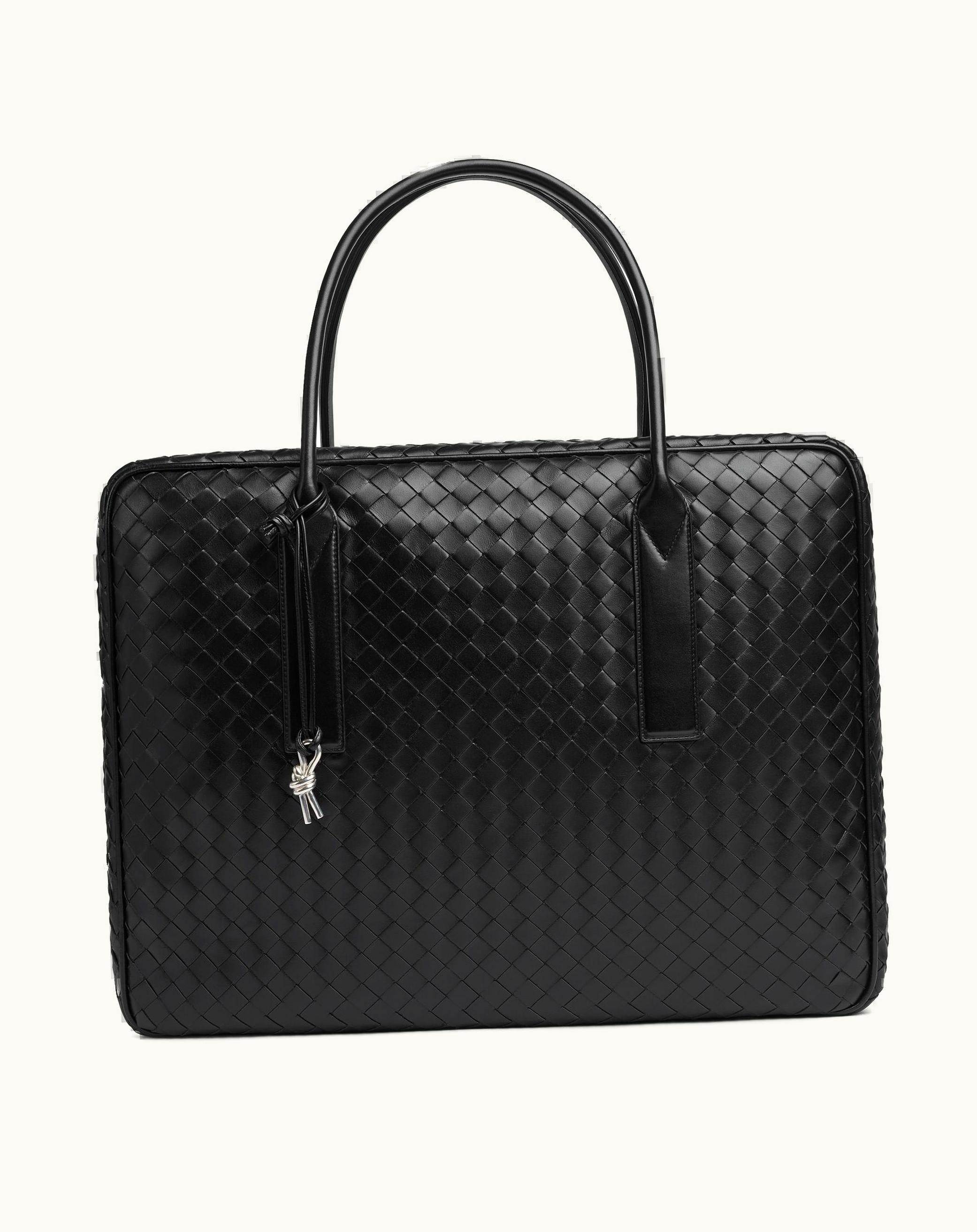 Bottega Veneta Bottega Veneta Men's Getaway Large Weekender In Black