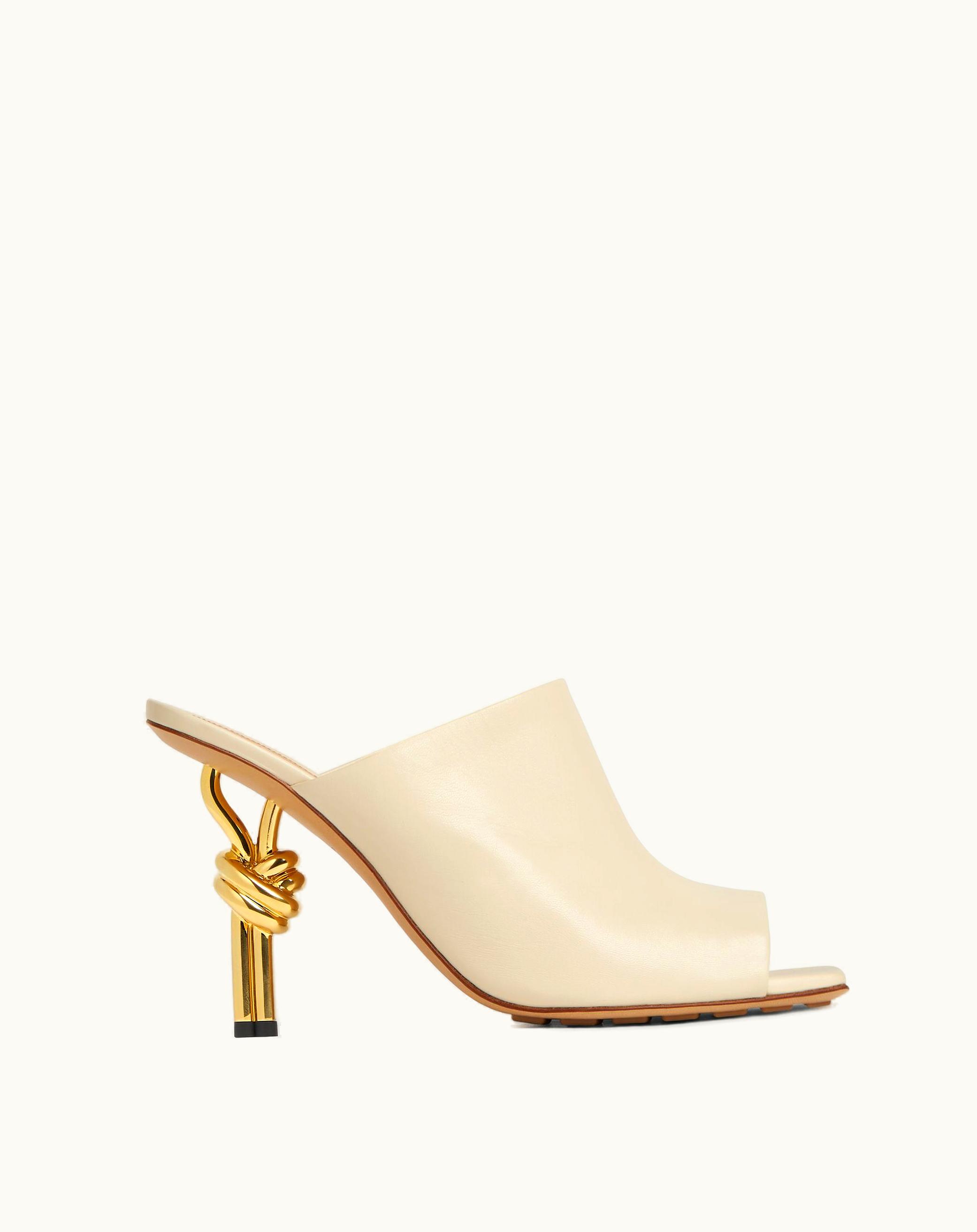 Bottega Veneta Bottega Veneta Women's Knot Mule In Sea Salt