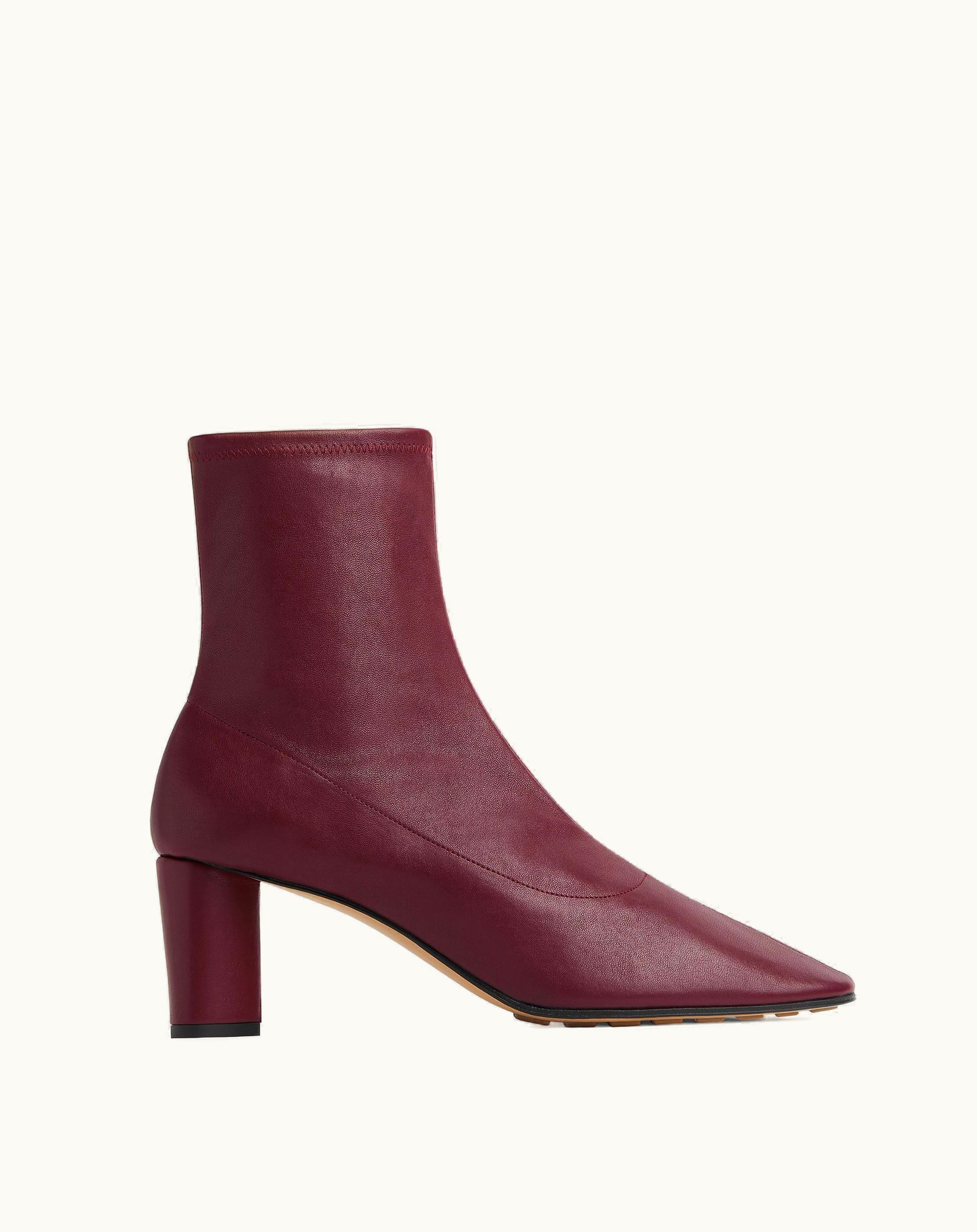 Bottega Veneta Bottega Veneta Women's Tripod Ankle Boot In Barolo