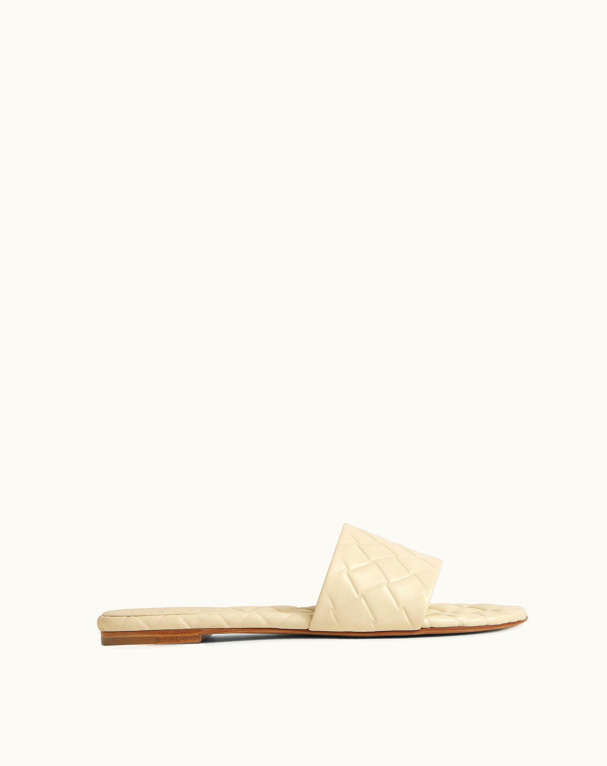 Bottega Veneta Bottega Veneta Women's Amy Flat Mule In String