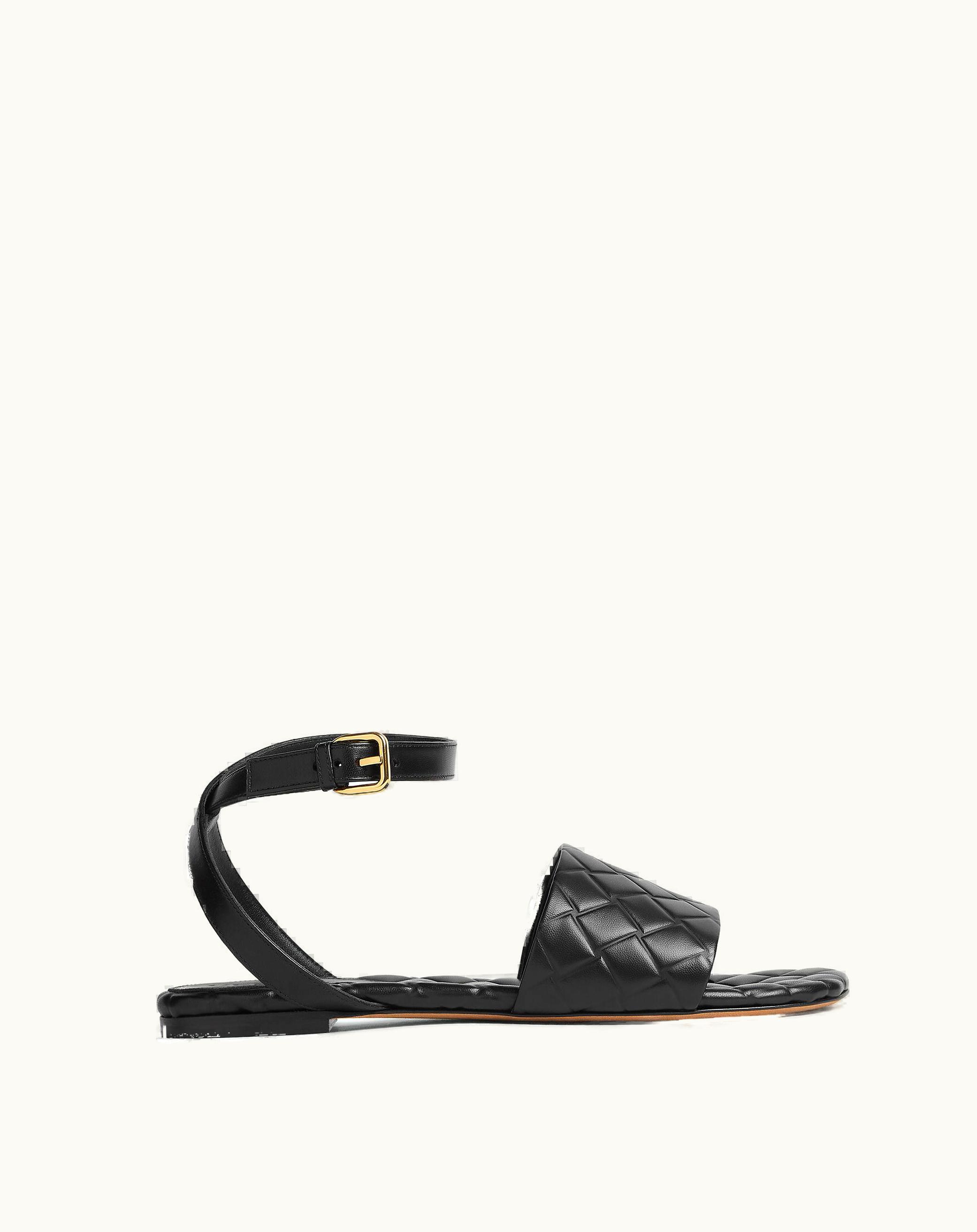 Bottega Veneta Bottega Veneta Women's Amy Flat Sandal In Black